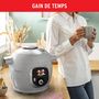 Voir la diapositive 5 : MOULINEX Multicuiseur intelligent Cookeo CE854B10 - Gris