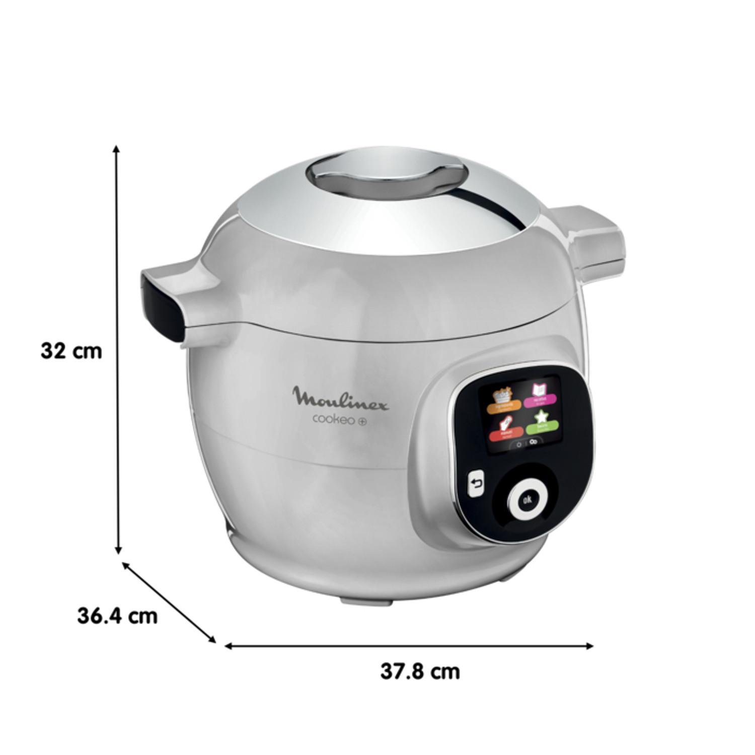 Voir la diapositive 7 : MOULINEX Multicuiseur intelligent Cookeo CE854B10 - Gris