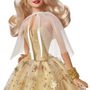 Voir la diapositive 2 : MATTEL Poupée Barbie Joyeux Noel Blonde