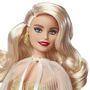 Voir la diapositive 5 : MATTEL Poupée Barbie Joyeux Noel Blonde