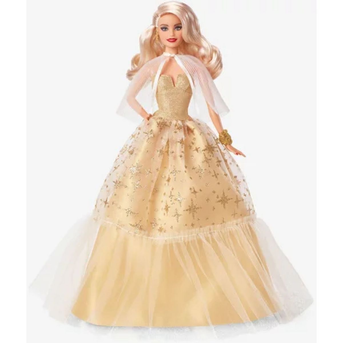 MATTEL Poupée Barbie Joyeux Noel Blonde