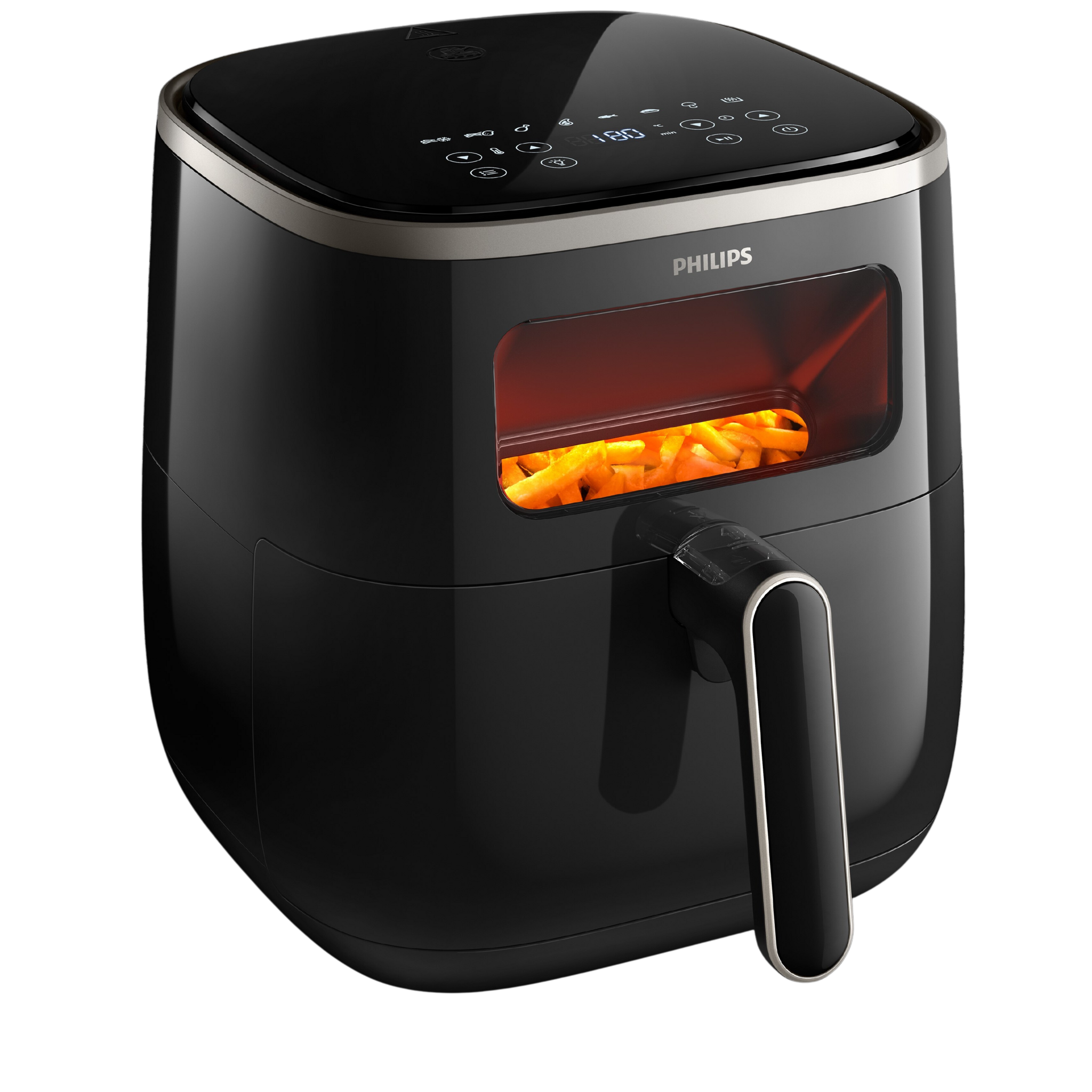 Voir la diapositive 2 : PHILIPS Friteuse électrique Airfryer HD9257/80 - Noir
