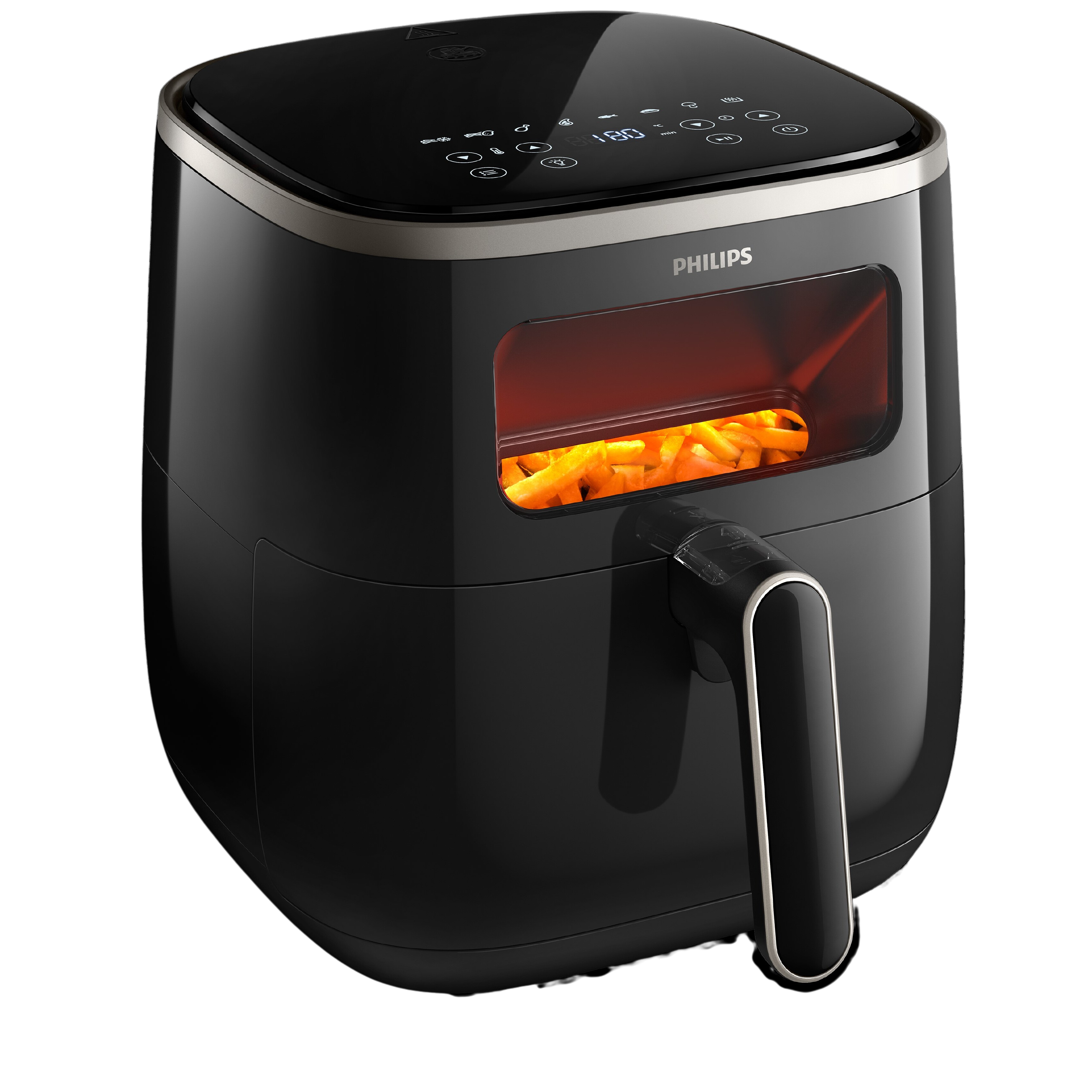 Voir la diapositive 3 : PHILIPS Friteuse électrique Airfryer HD9257/80 - Noir