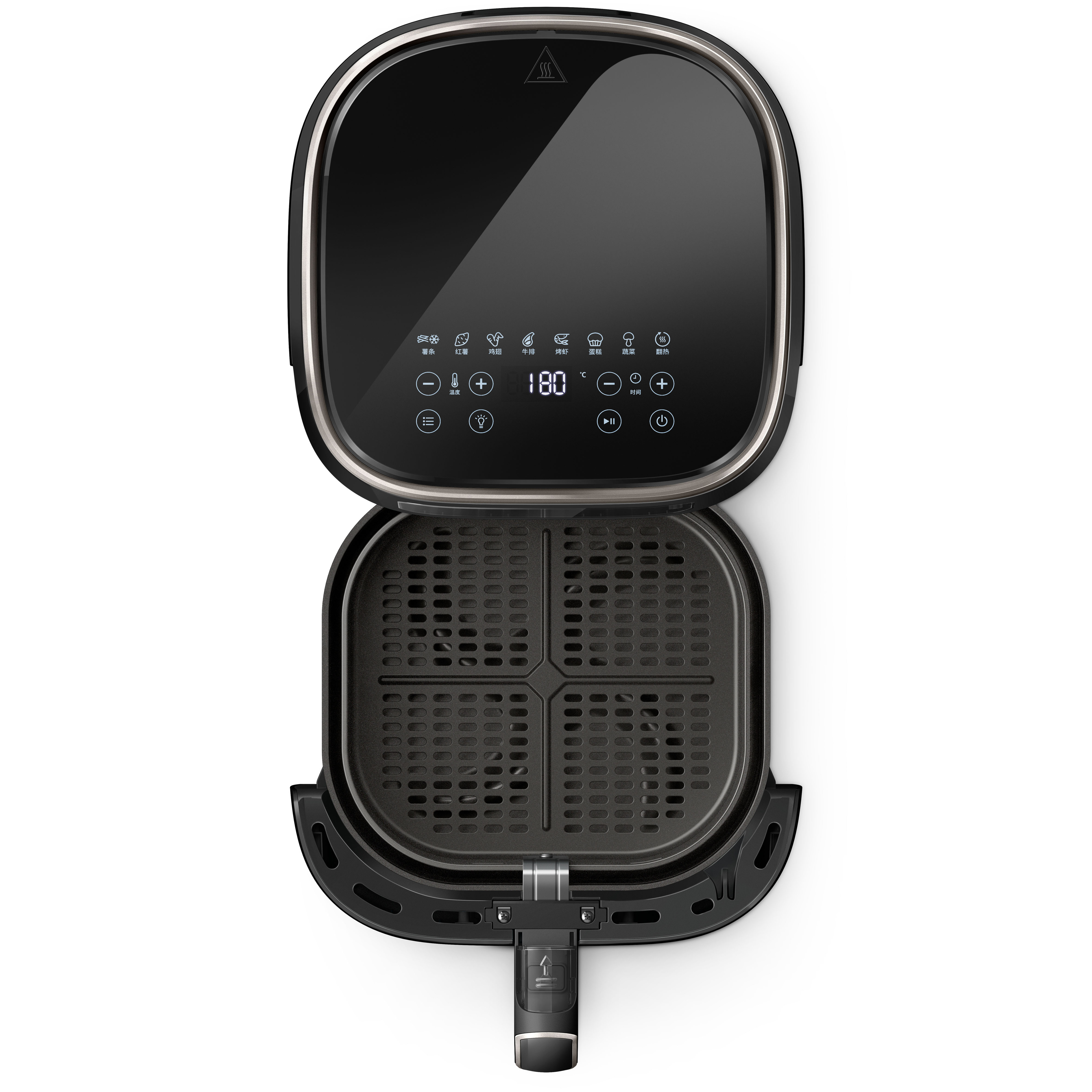 Voir la diapositive 5 : PHILIPS Friteuse électrique Airfryer HD9257/80 - Noir