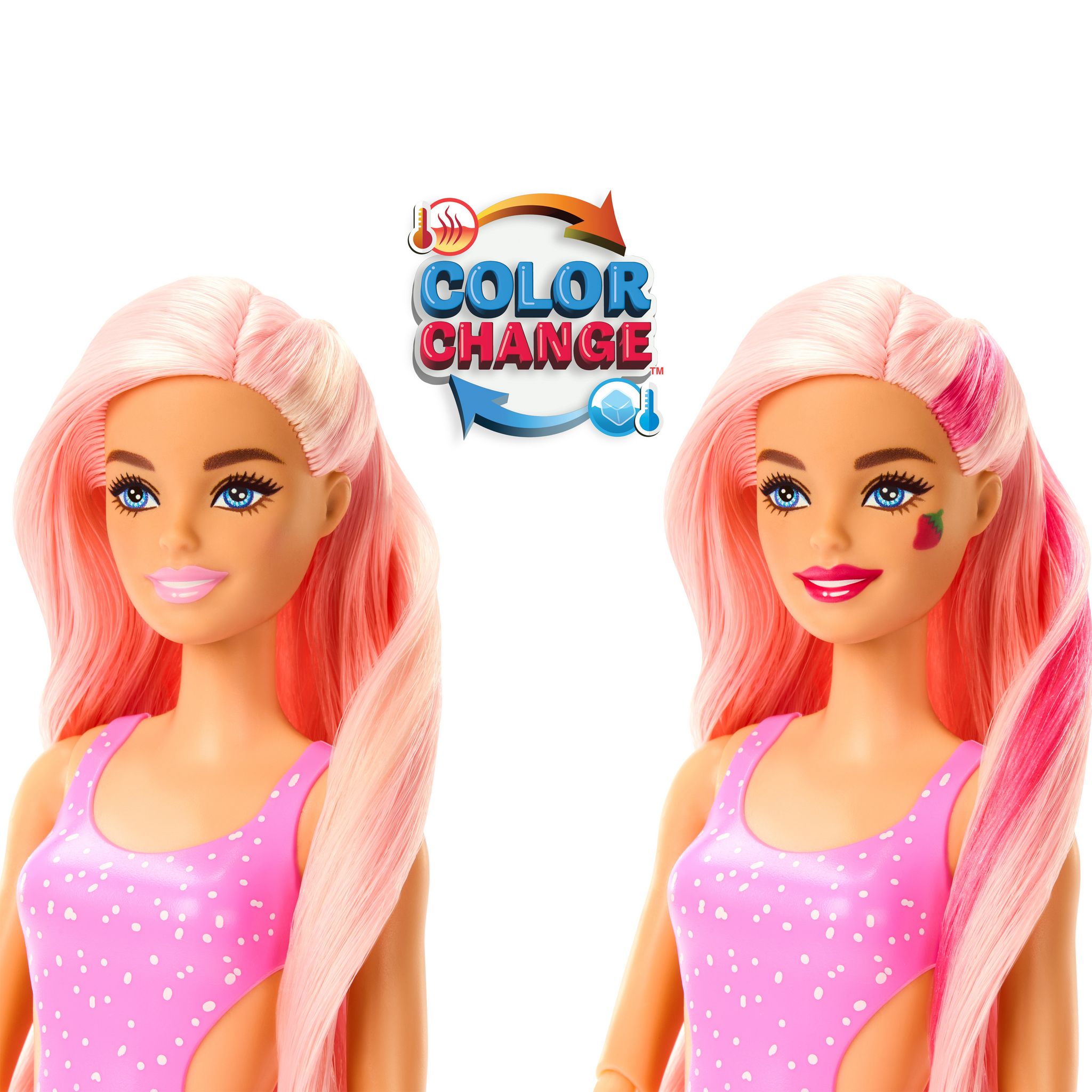 Voir la diapositive 4 : MATTEL poupée Barbie Pop Reveal Fraise