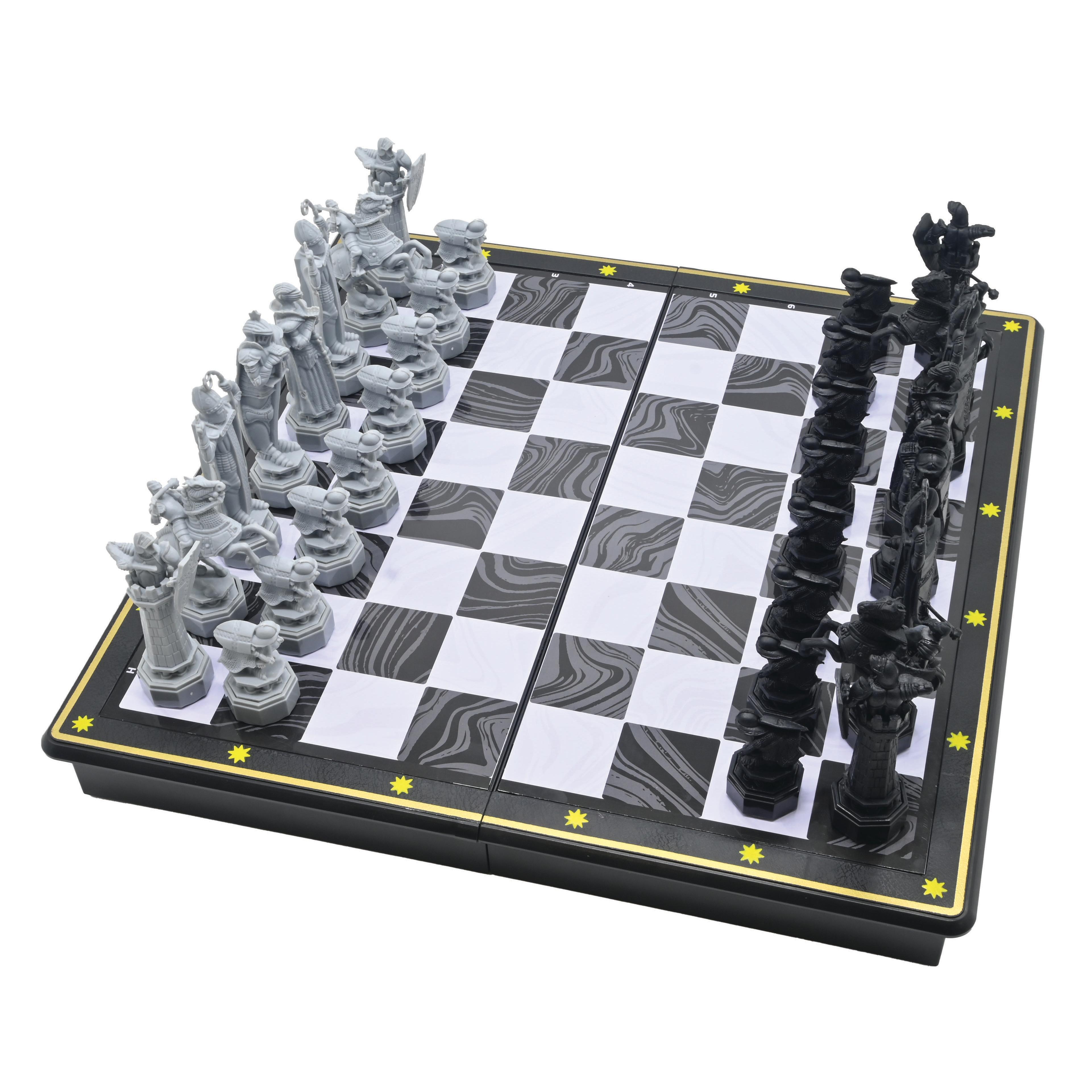 Voir la diapositive 2 : LEXIBOOK Jeu d'échecs Harry Potter Magnétique pliable