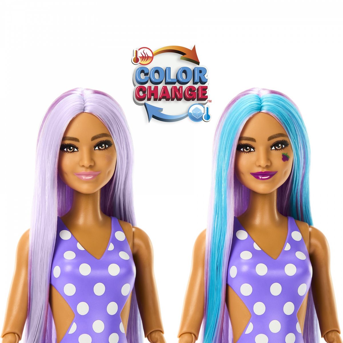 MATTEL Poupée Barbie Pop Reveal Raisin