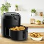 Voir la diapositive 4 : TEFAL Friteuse électrique Air fryer sans huile à air chaud EY201815 - Noir