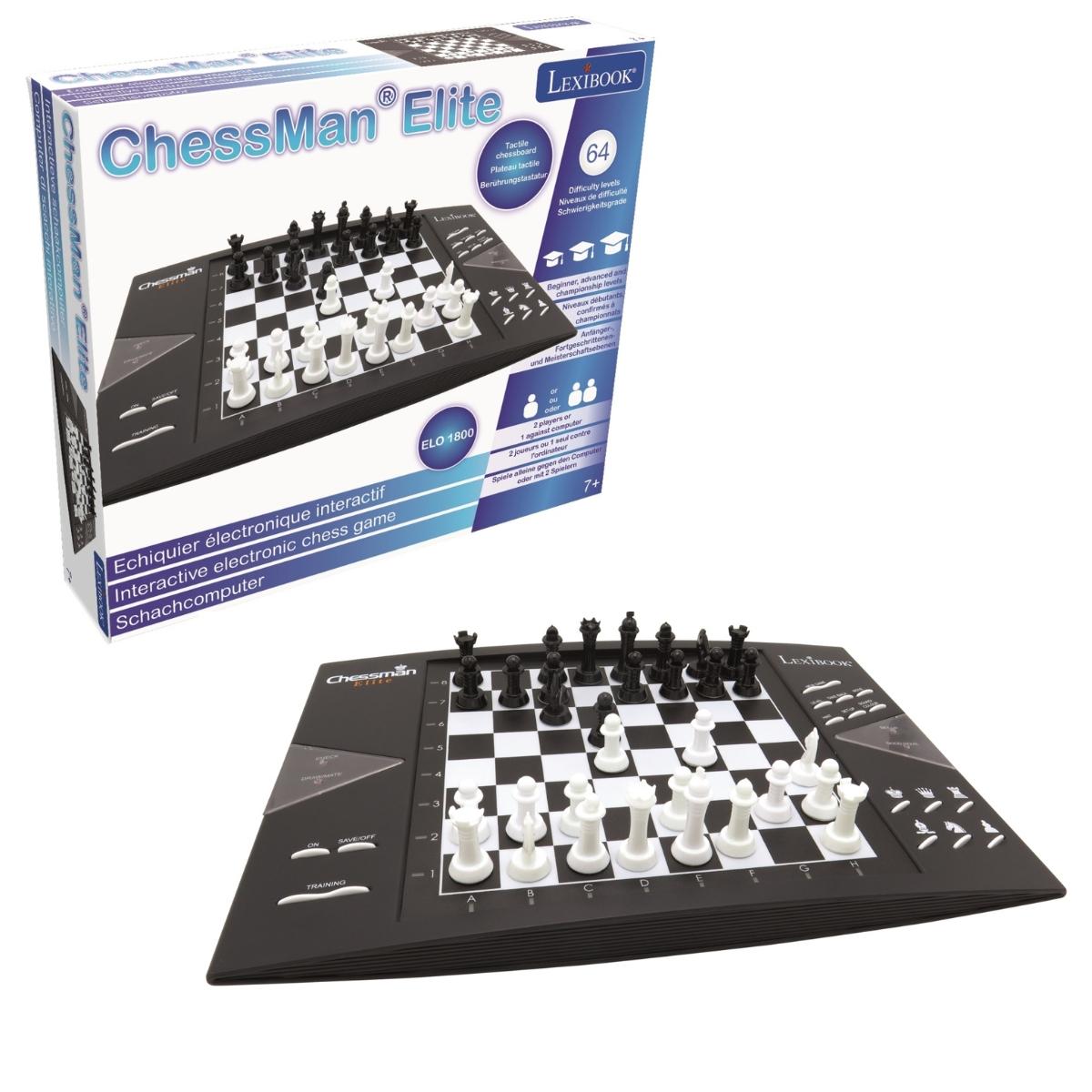 Voir la diapositive 5 : LEXIBOOK Jeu d'Échecs Chessman Élite