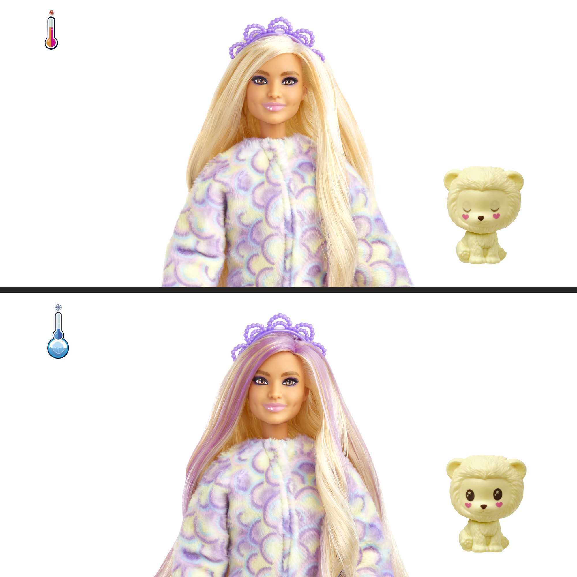 Voir la diapositive 4 : MATTEL Poupée Barbie Cutie Reveal Lion