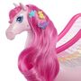 Voir la diapositive 3 : MATTEL Barbie Cheval Pégase sonore et lumineux - Une Touche de Magie