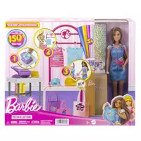 Barbie-Véhicule Médical-Coffret ambulance et clinique et