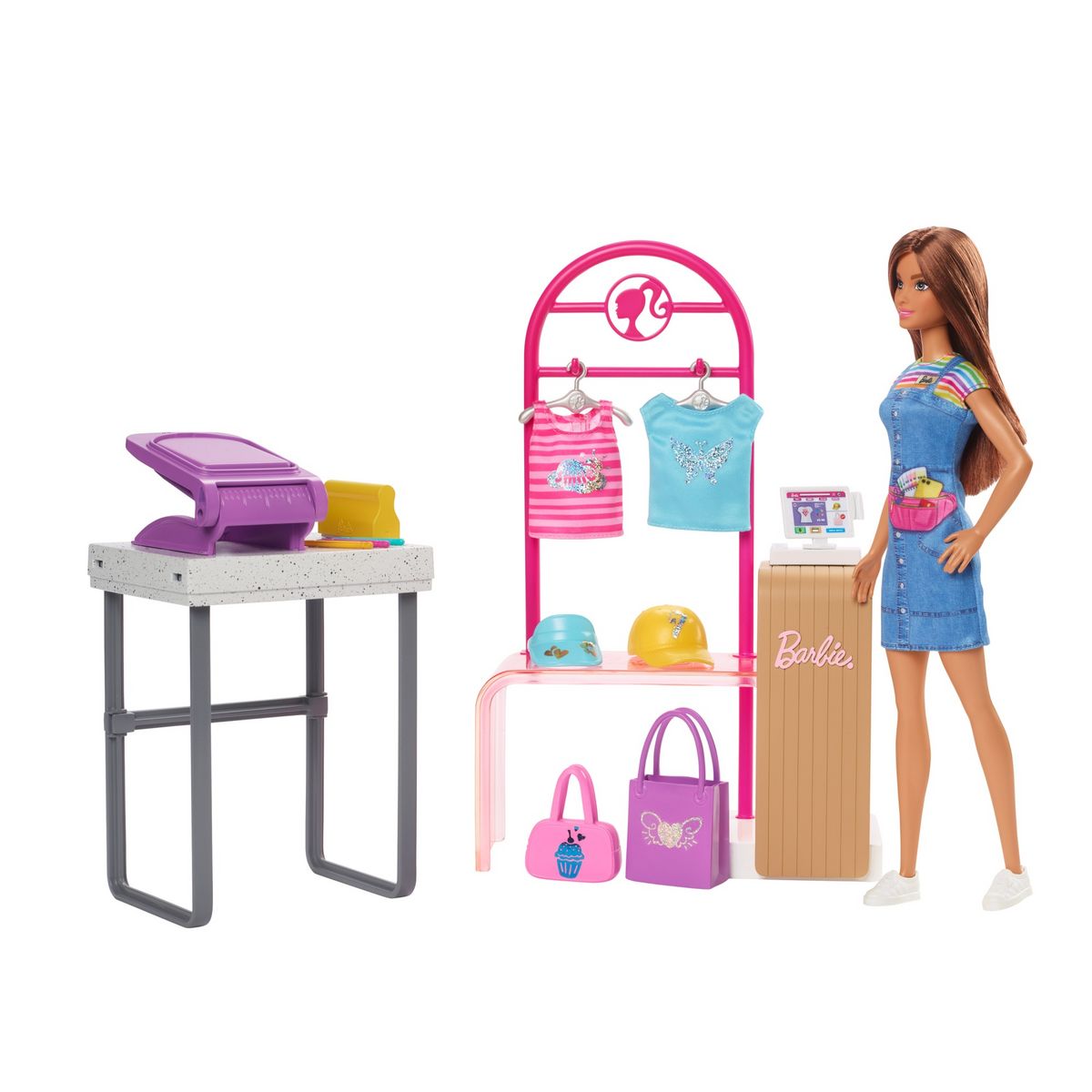 MATTEL Poupée Barbie - Boutique Création