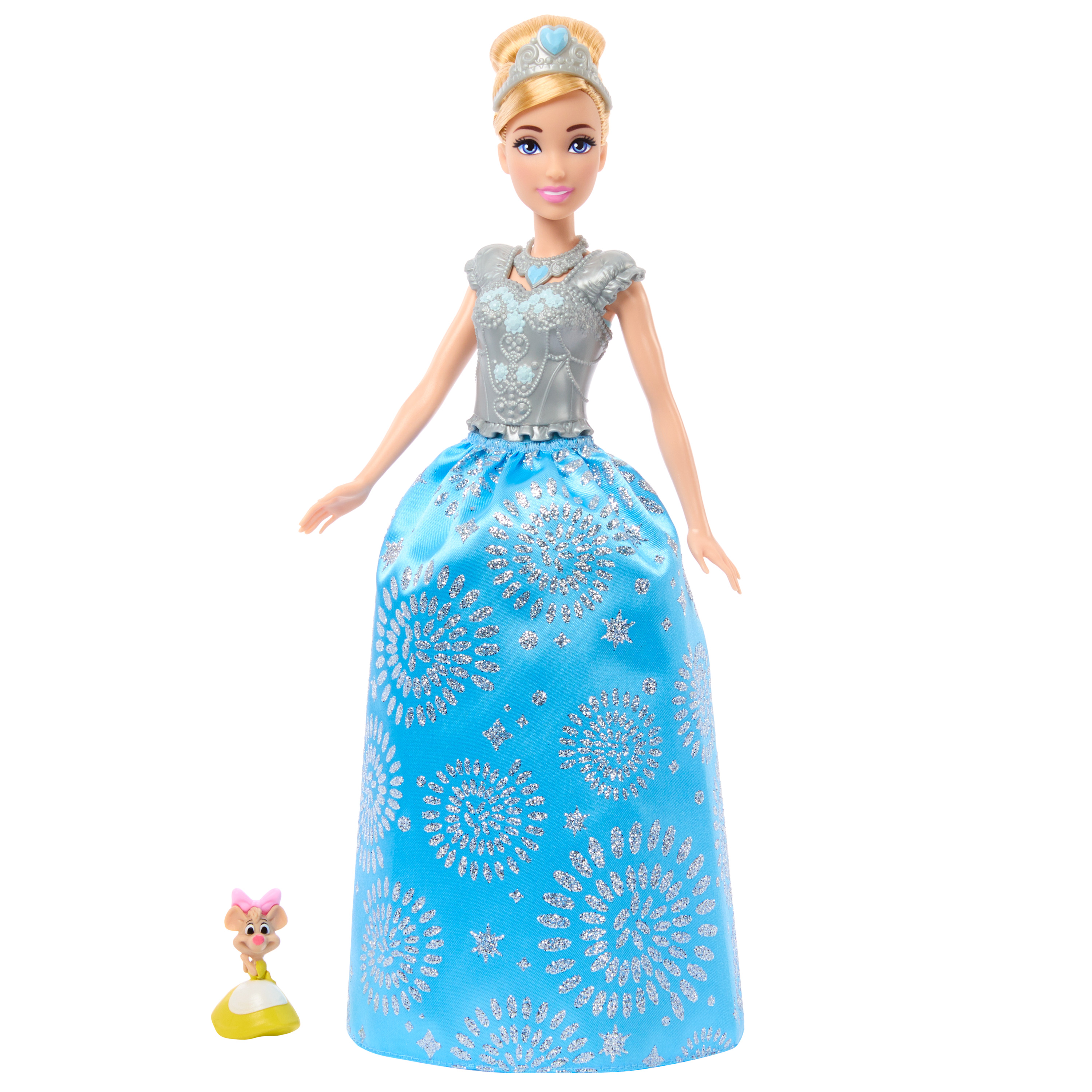 Voir la diapositive 4 : MATTEL Poupée Cendrillon surprises royales