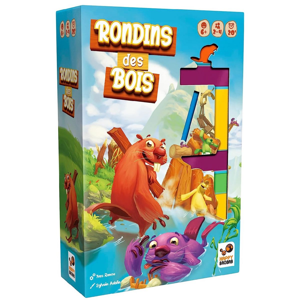 BLACKROCK GAMES Jeu Rondins des bois