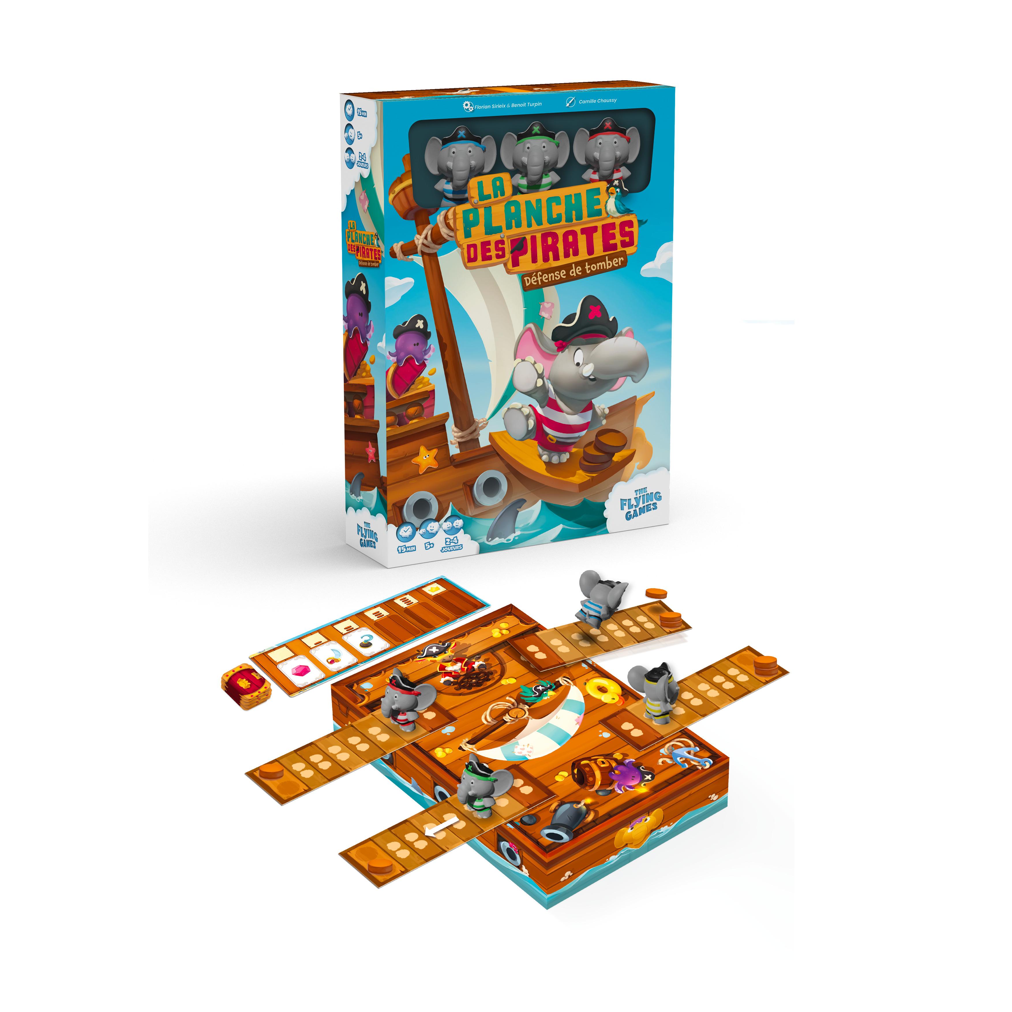 Voir la diapositive 4 : BLACKROCK GAMES La planche des pirates