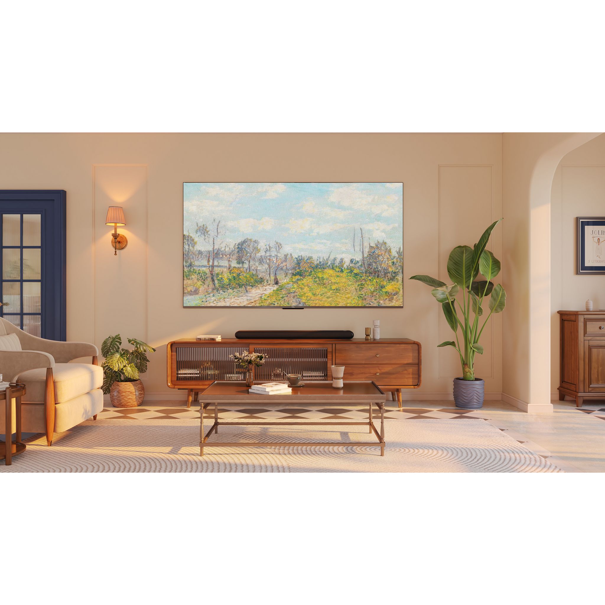 Voir la diapositive 9 : TCL 55C649 2023 TV QLED 4K Ultra HD 140 cm GOOGLE TV