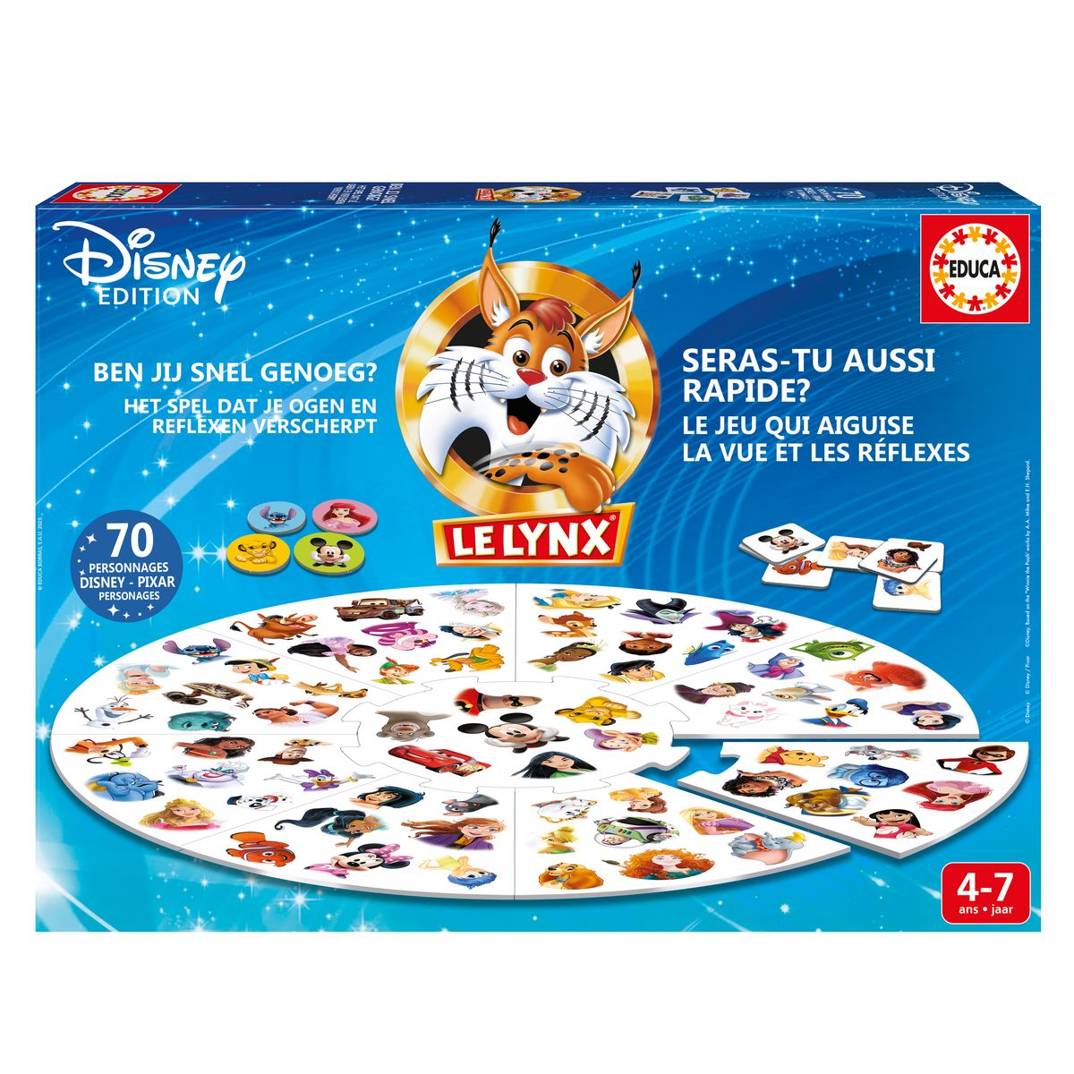 EDUCA Le Lynx Diseney1000 pièces