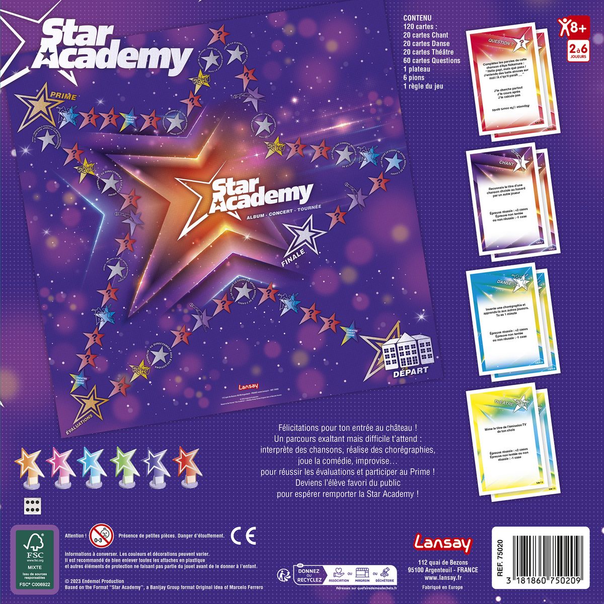 LANSAY Jeu Star Academy