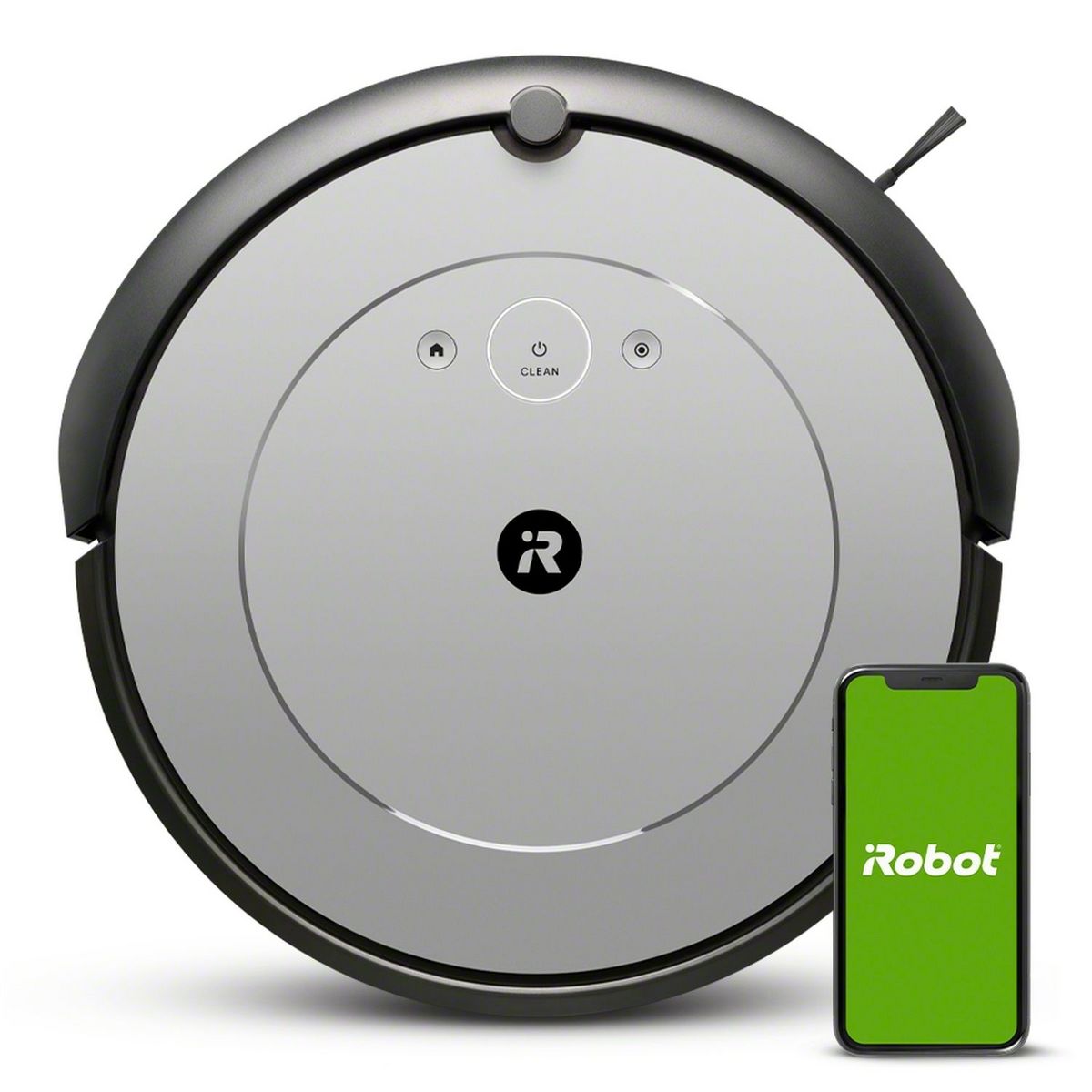 IROBOT Aspirateur robot connecté Roomba I115640 - Gris