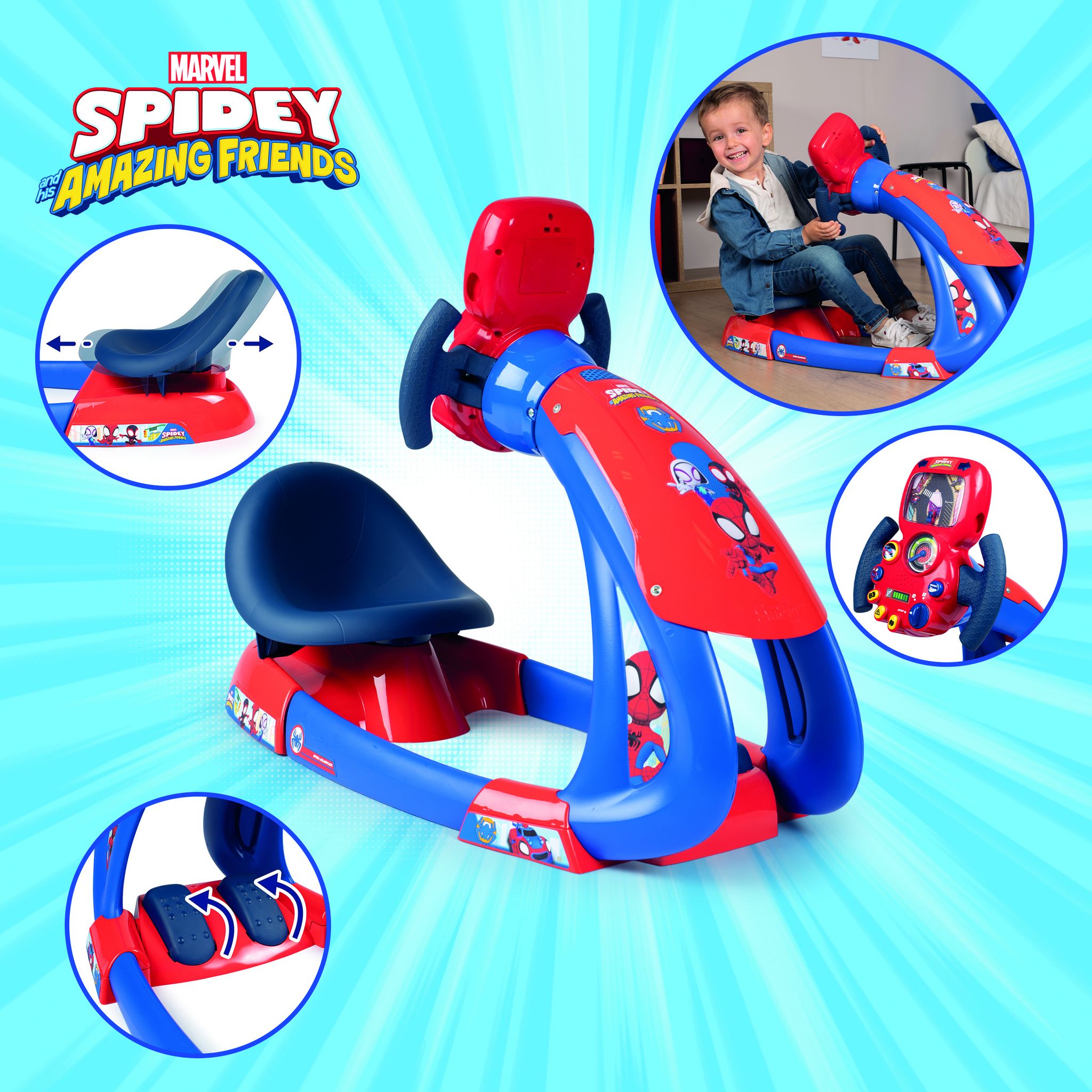 Voir la diapositive 7 : SMOBY Smoby Pilot V8 Driver