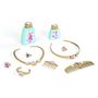 Voir la diapositive 6 : SMOBY Jeu de coiffure Smoby Coiffeuse Disney Princess 2 en 1 avec tabouret