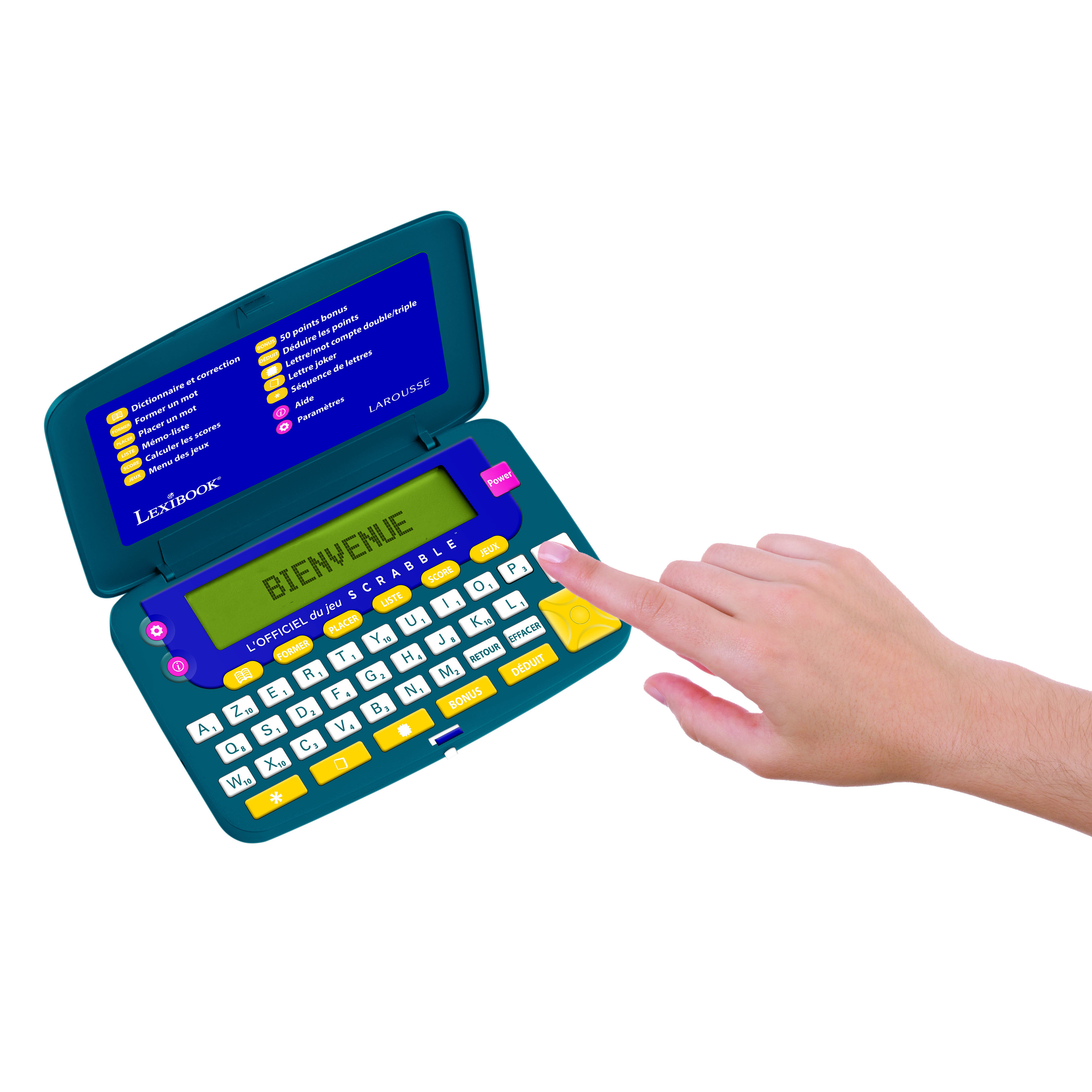 Voir la diapositive 2 : LEXIBOOK Dico électronique du scrabble