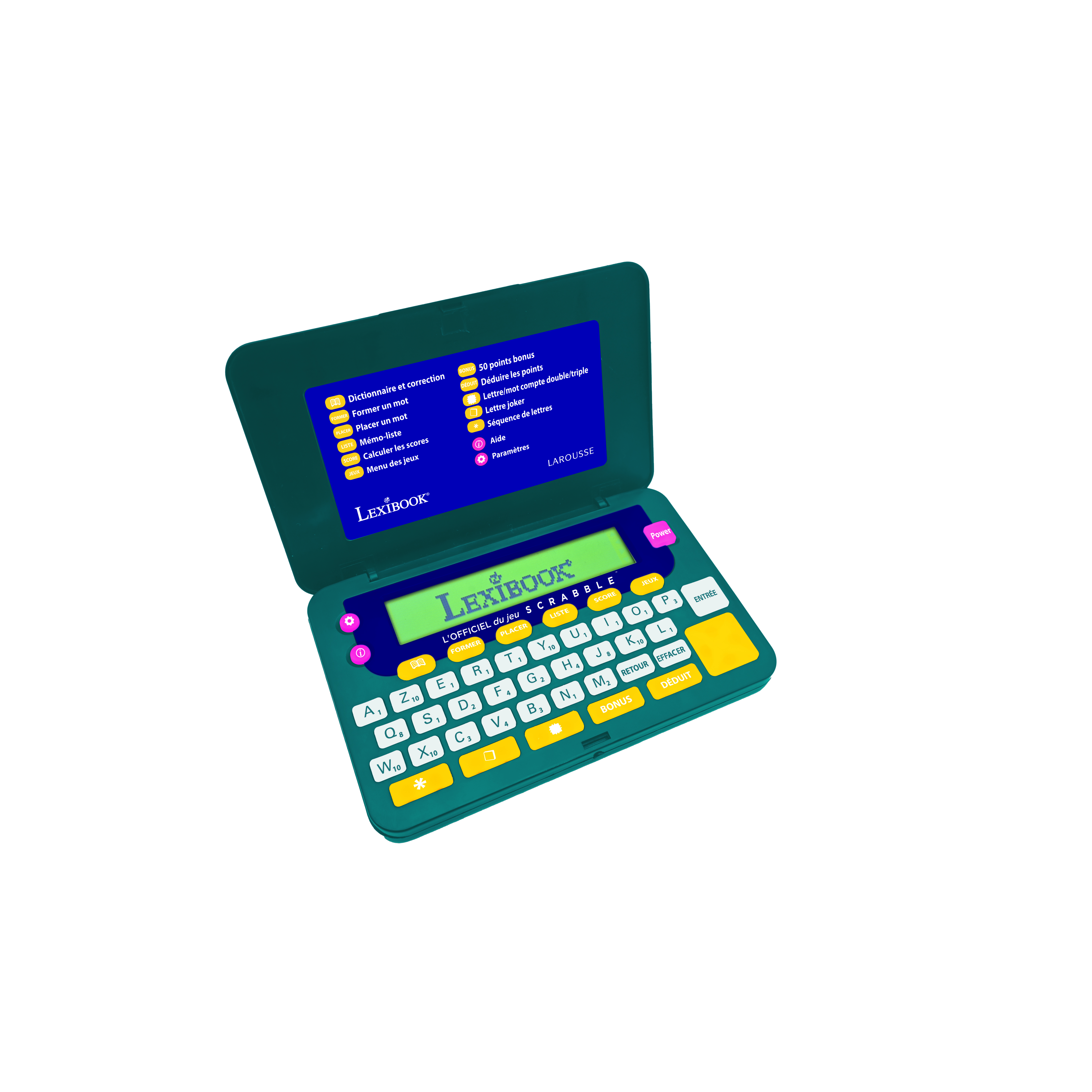 Voir la diapositive 3 : LEXIBOOK Dico électronique du scrabble