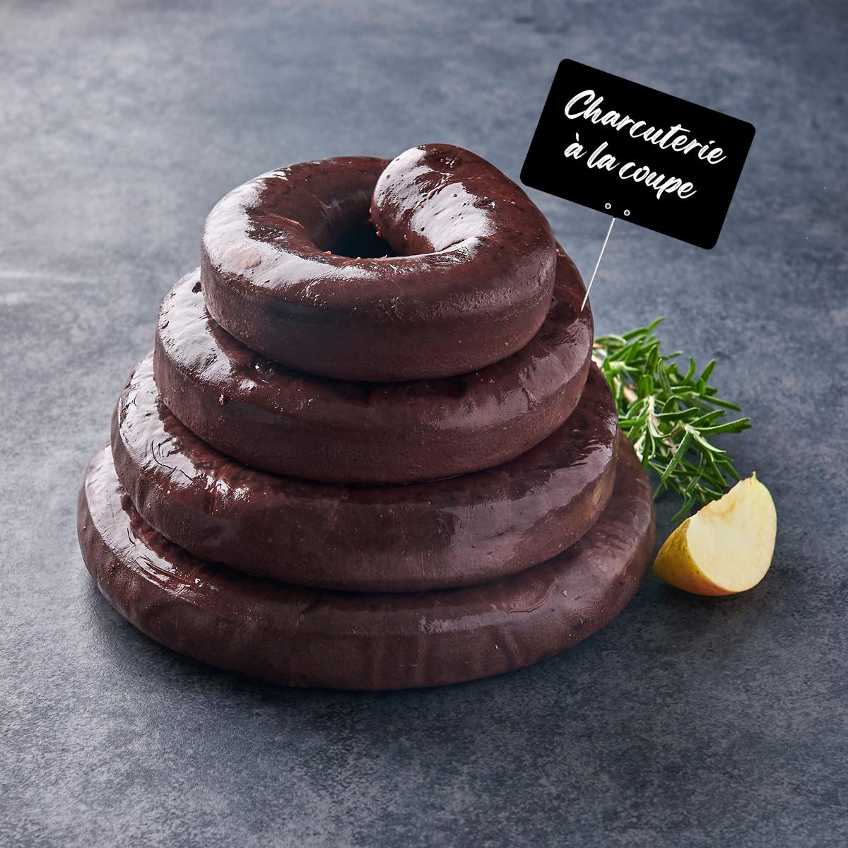 MON CHARCUTIER Boudin noir aux pommes à l'ancienne 3 portions 220 g à 320 g