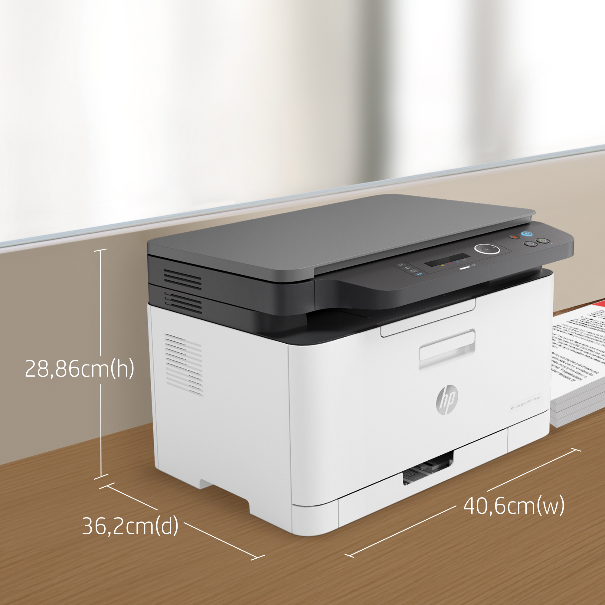 Voir la diapositive 3 : HP Imprimante COLOR LASER MFP 178NW
