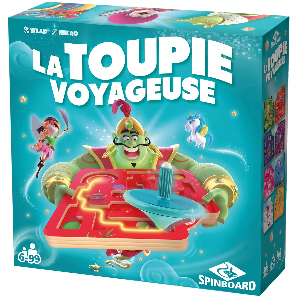 BLACKROCK GAMES Jeu La Toupie Voyageuse