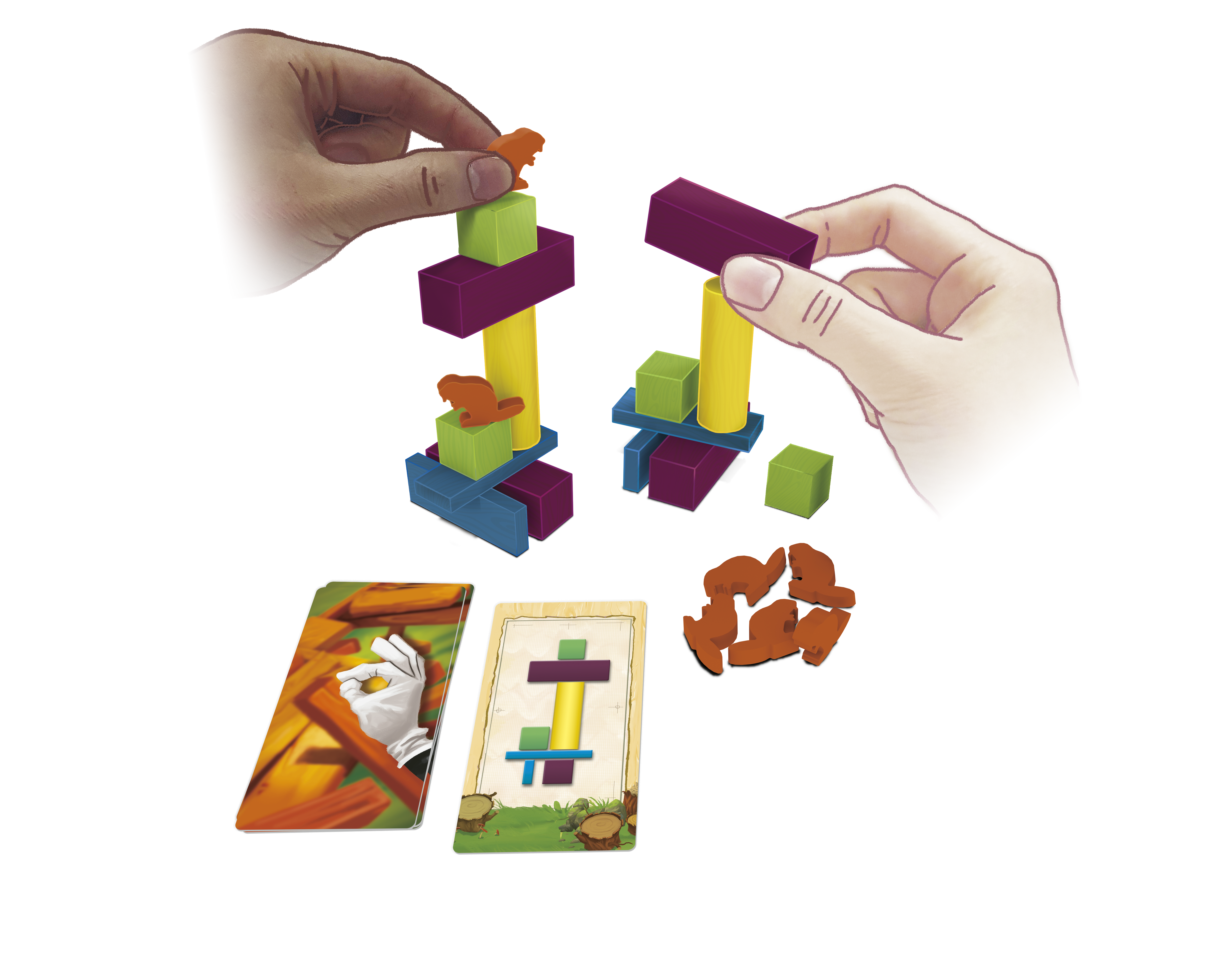 Voir la diapositive 2 : BLACKROCK GAMES Jeu La Toupie Voyageuse