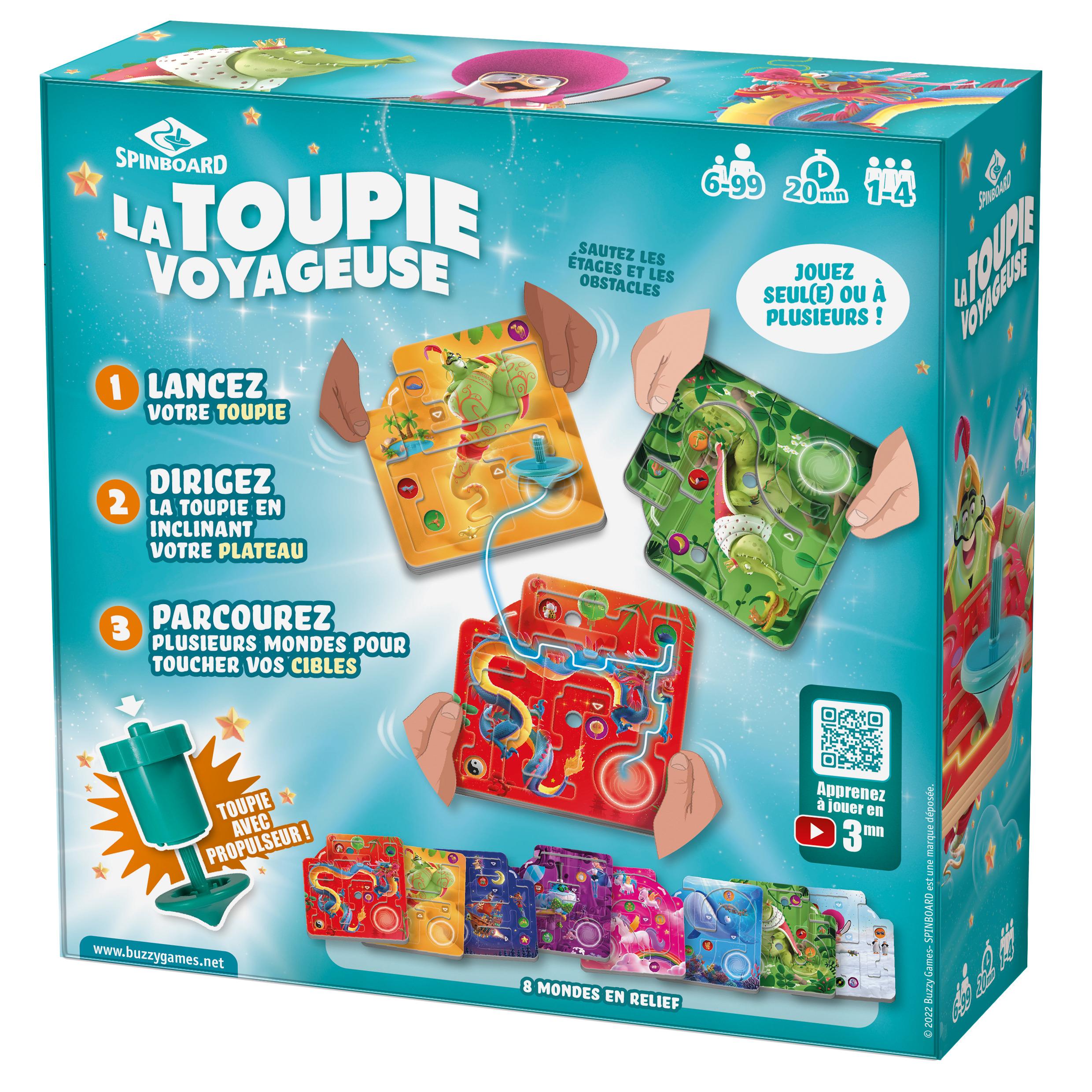 Voir la diapositive 3 : BLACKROCK GAMES Jeu La Toupie Voyageuse