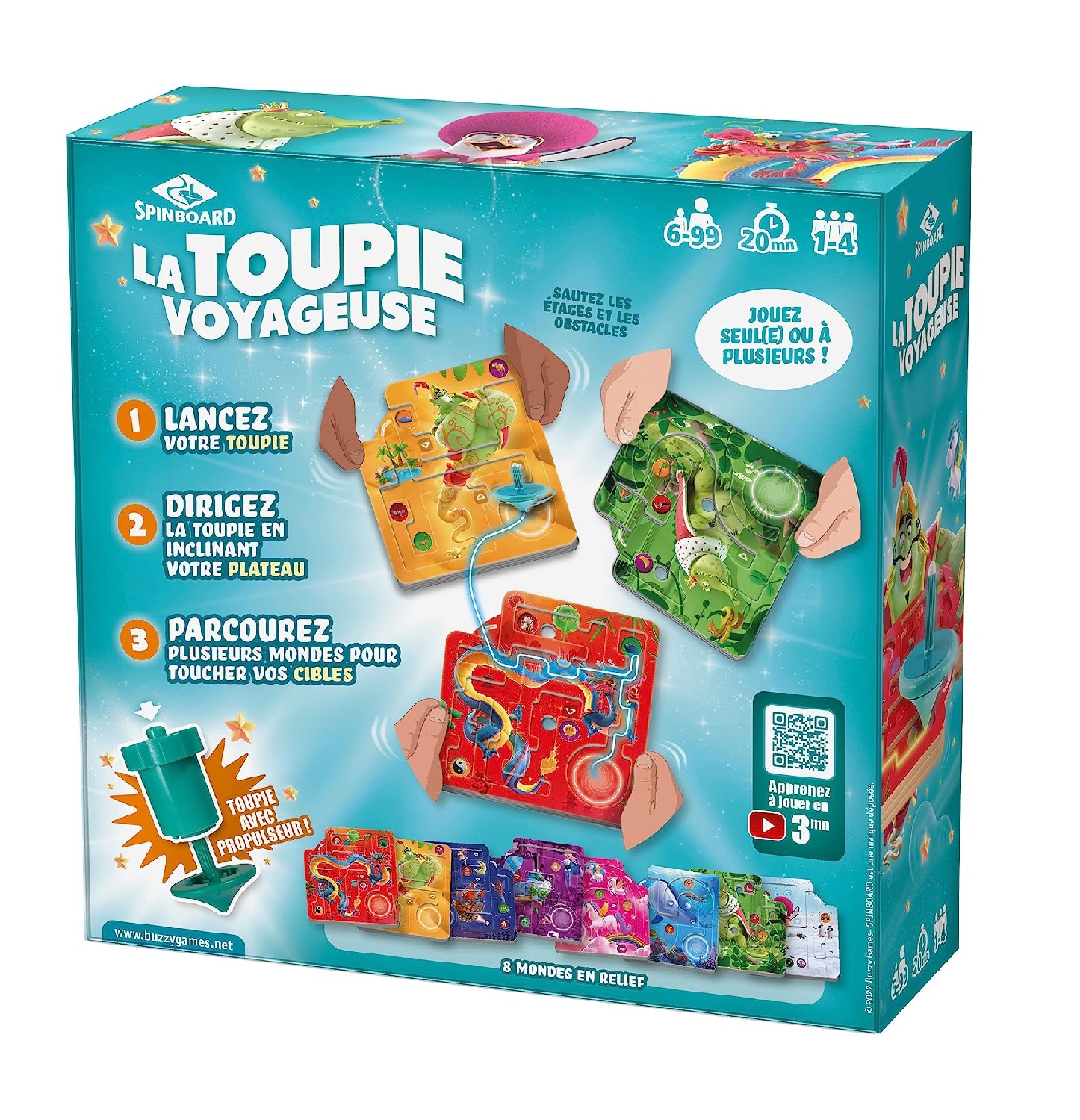 Voir la diapositive 7 : BLACKROCK GAMES Jeu La Toupie Voyageuse