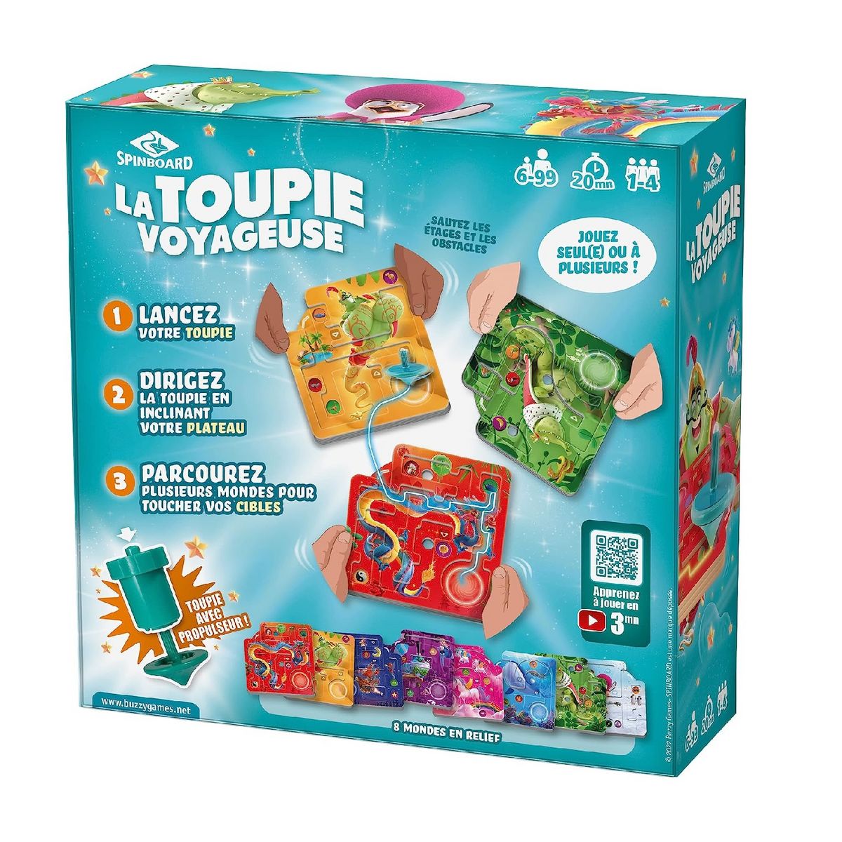 BLACKROCK GAMES Jeu La Toupie Voyageuse