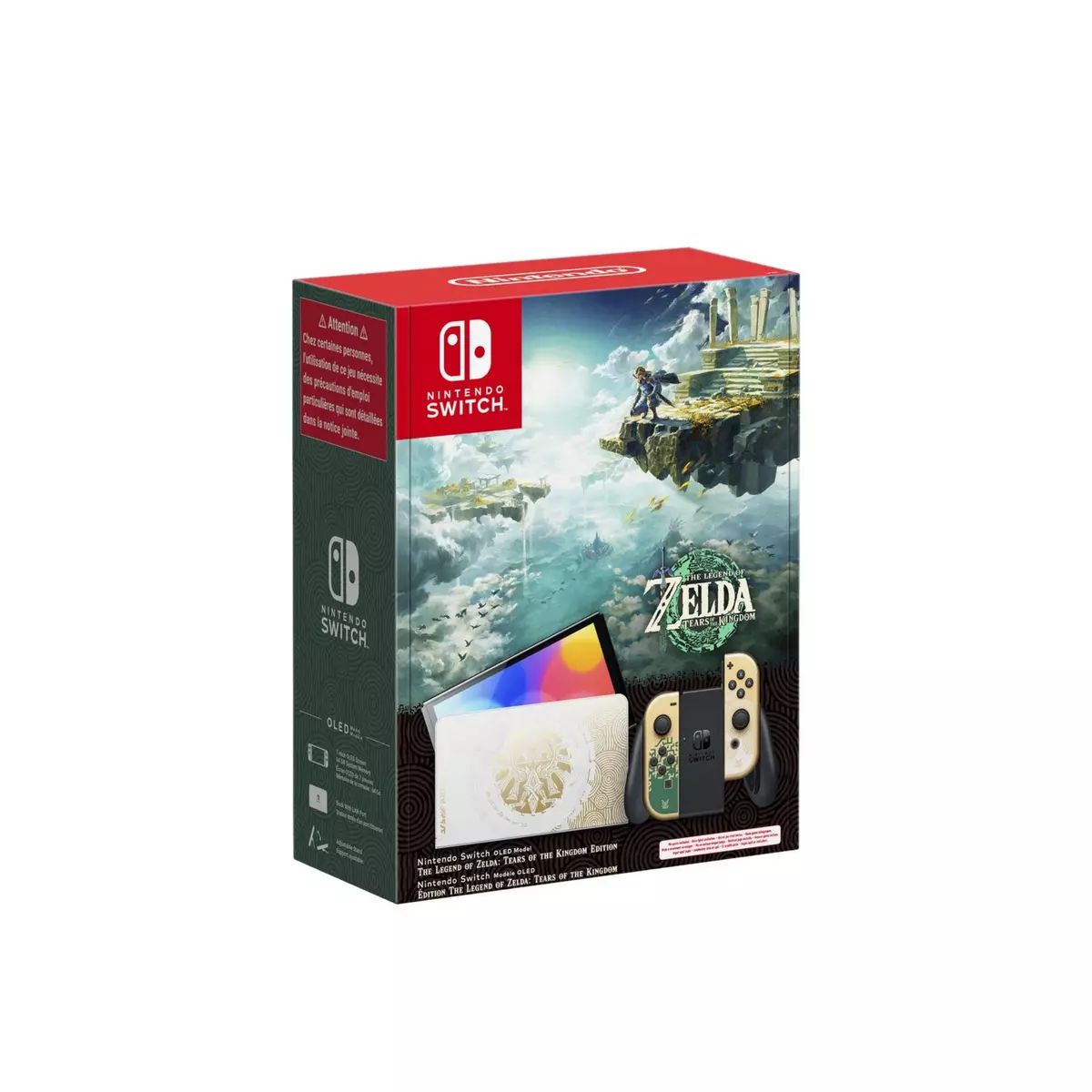 Console Nintendo Switch Oled Édition The Legend of Zelda : Tears of The Kingdom