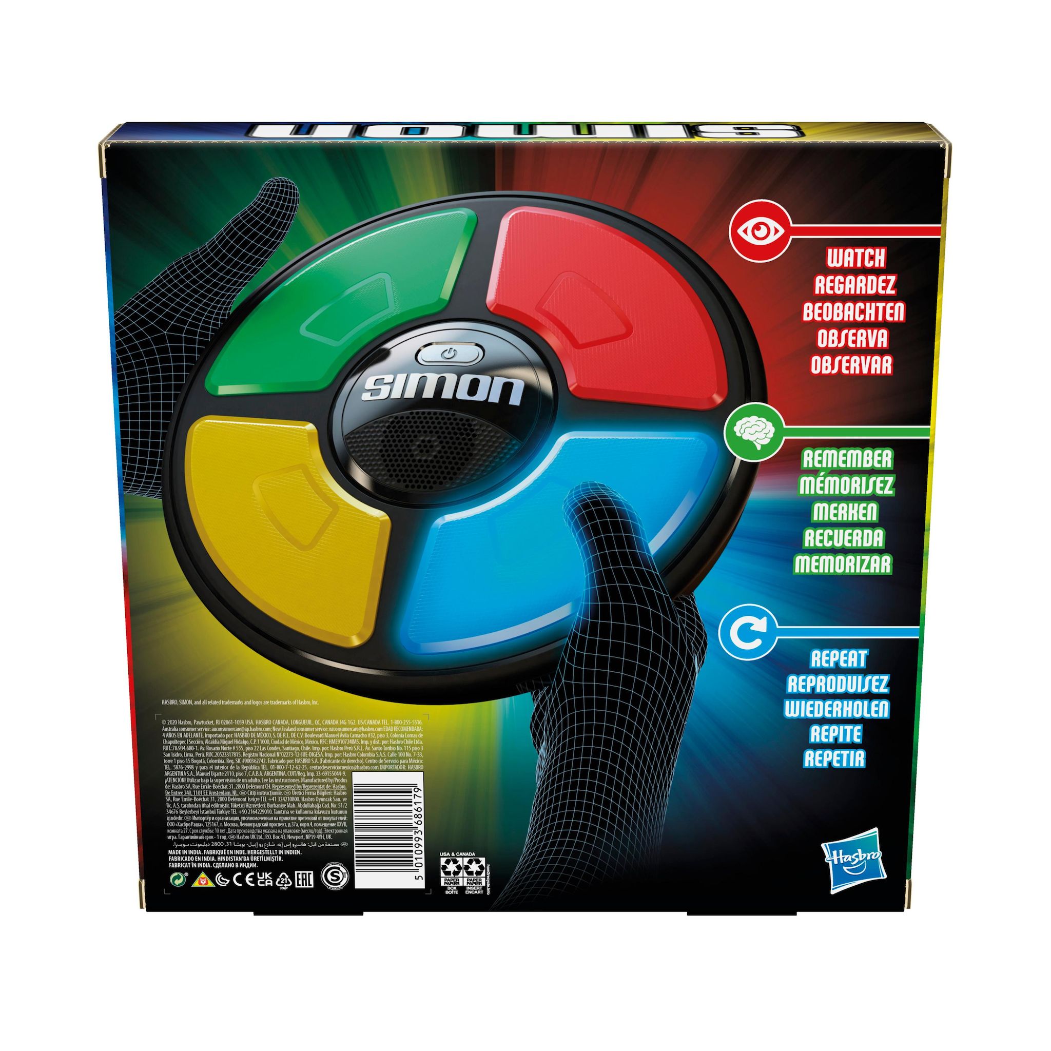 Voir la diapositive 10 : HASBRO Jeu Simon