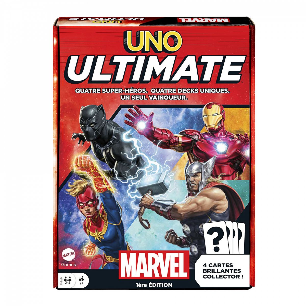 MATTEL Jeu Uno Ultimate Marvel