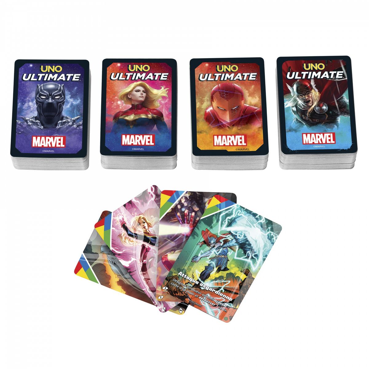 MATTEL Jeu Uno Ultimate Marvel