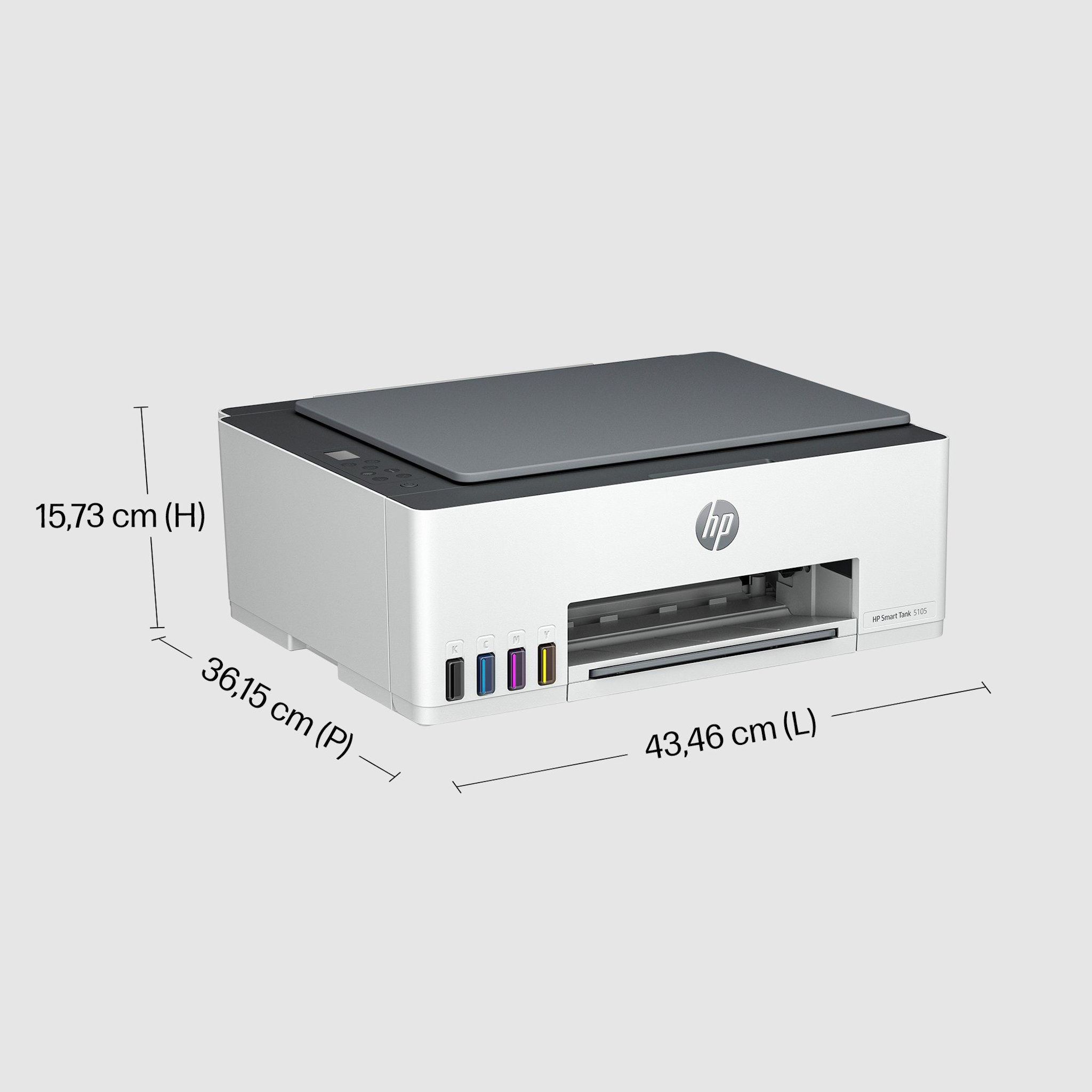 Voir la diapositive 8 : HP Imprimante SMART TANK 5105