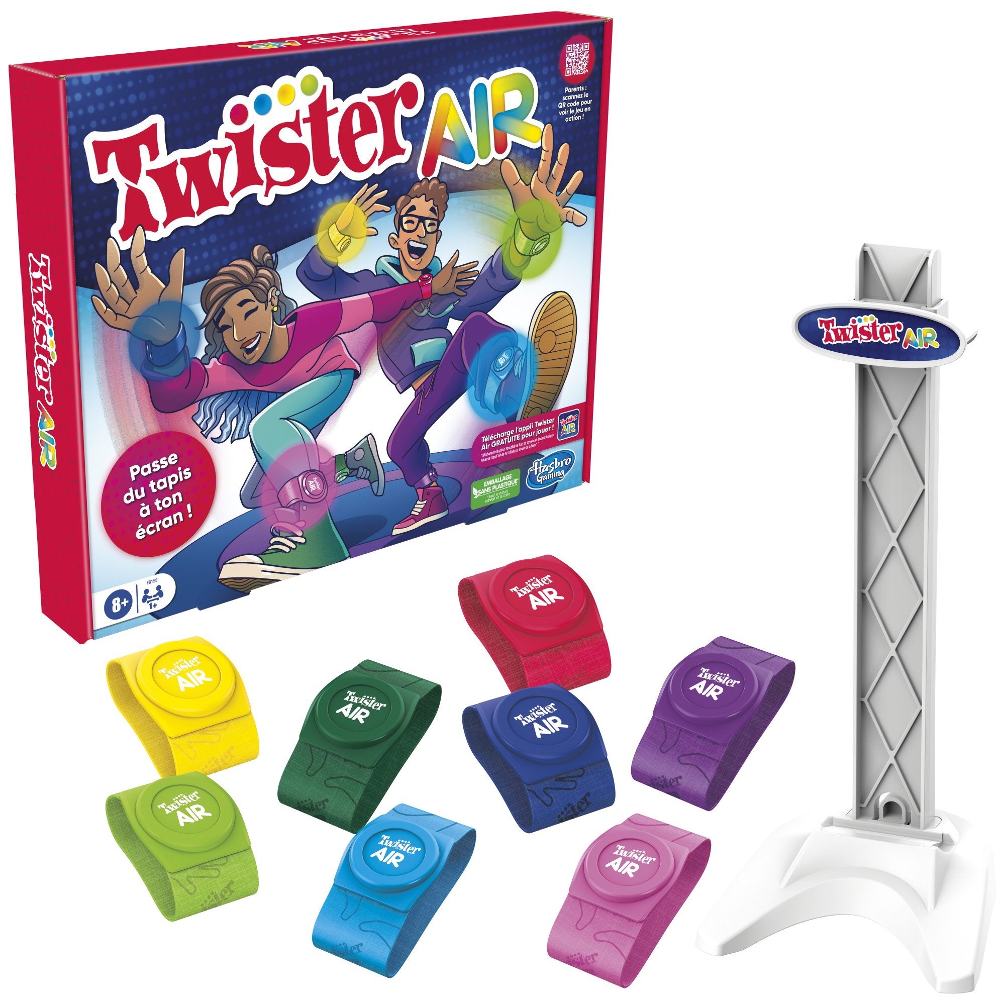 Voir la diapositive 3 : HASBRO Jeu Twister Air