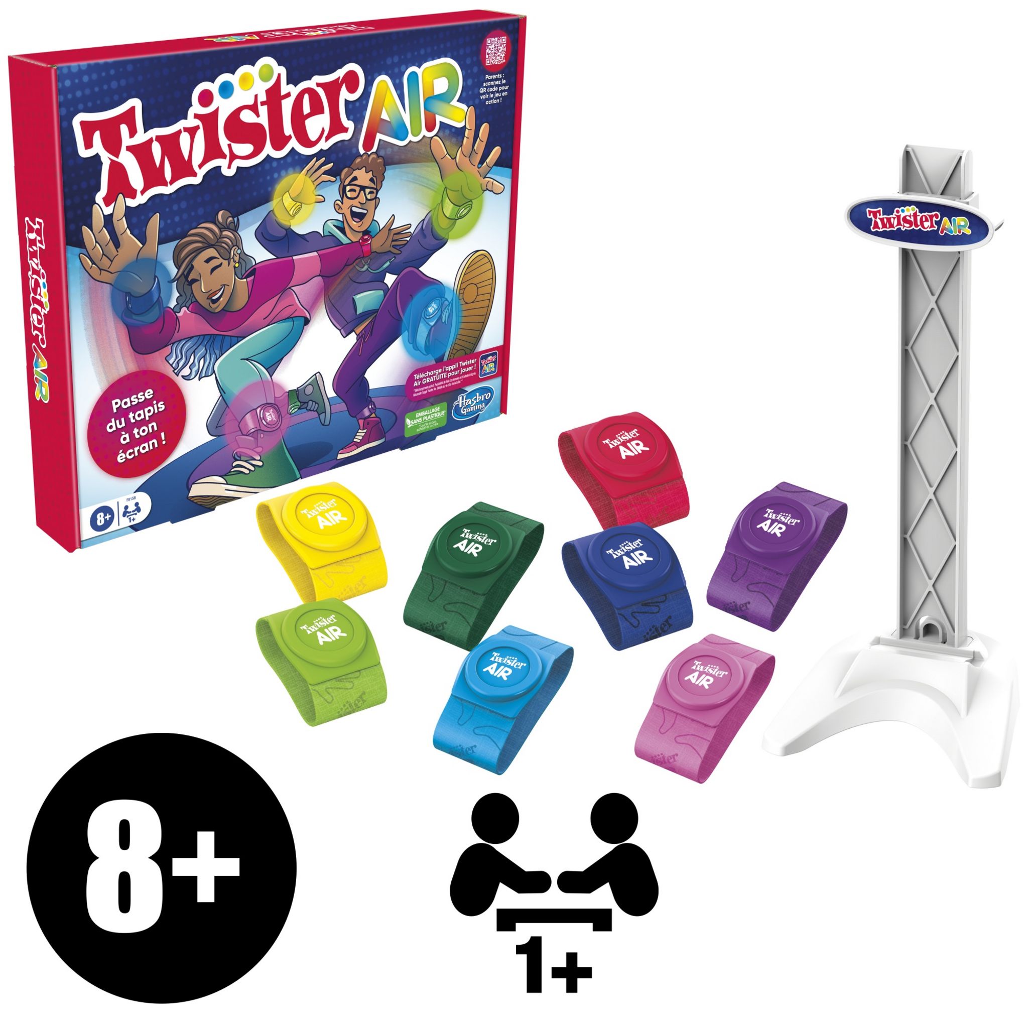 Voir la diapositive 4 : HASBRO Jeu Twister Air