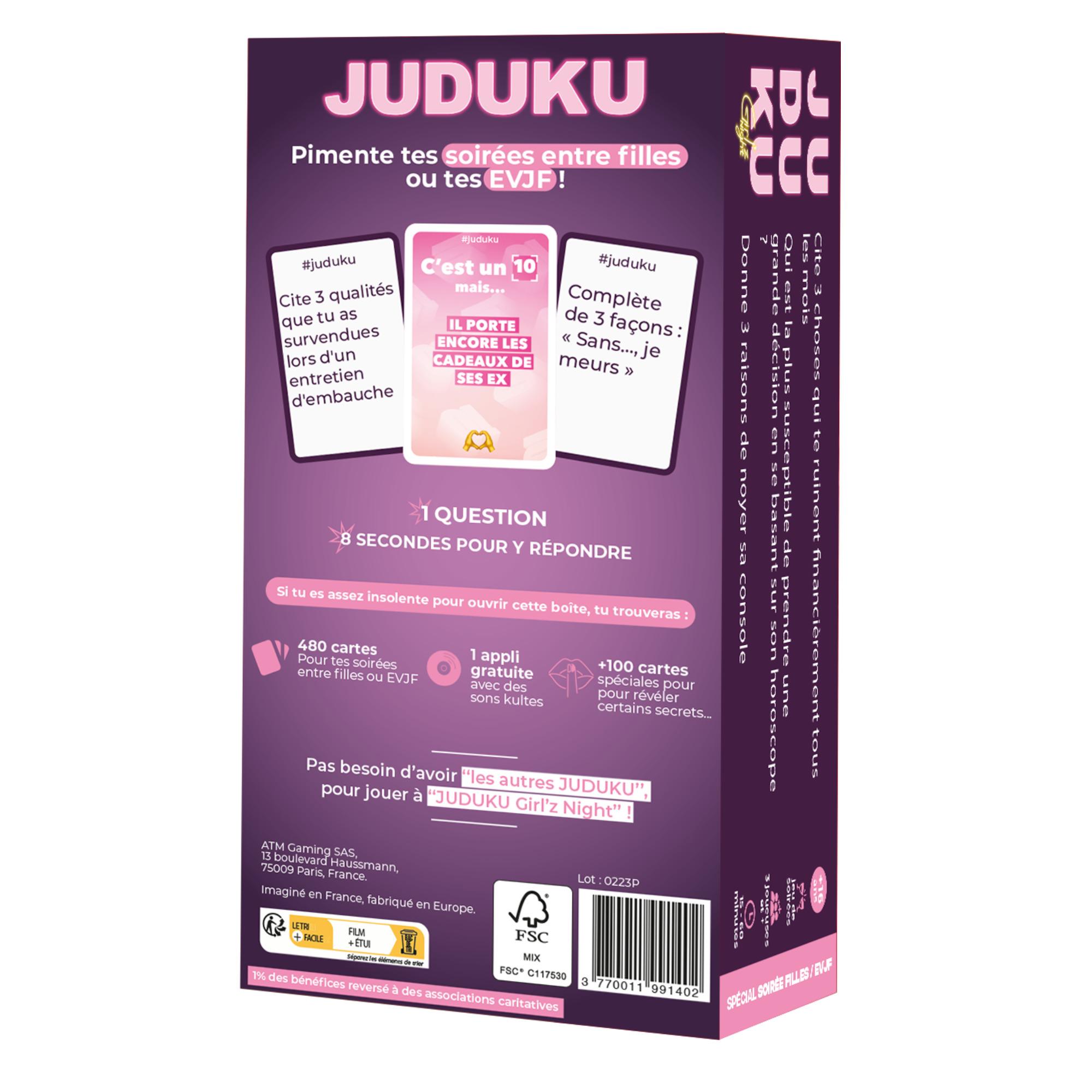 Voir la diapositive 3 : BLACKROCK GAMES Jeu Juduku Girls Night