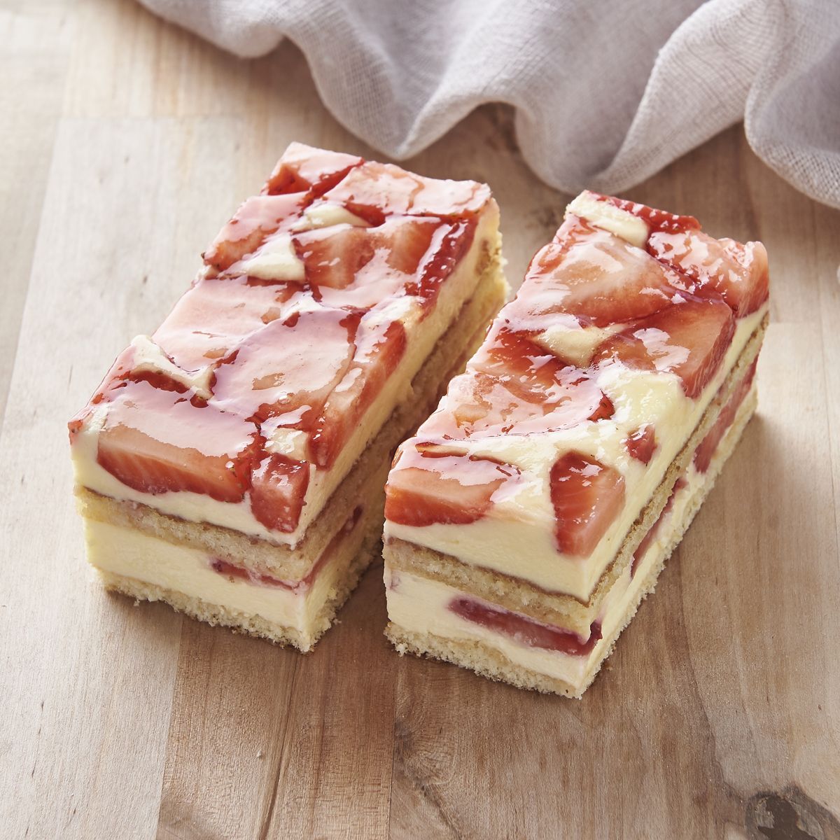 MON PÂTISSIER Entremet charlotte aux fraises x2 134g
