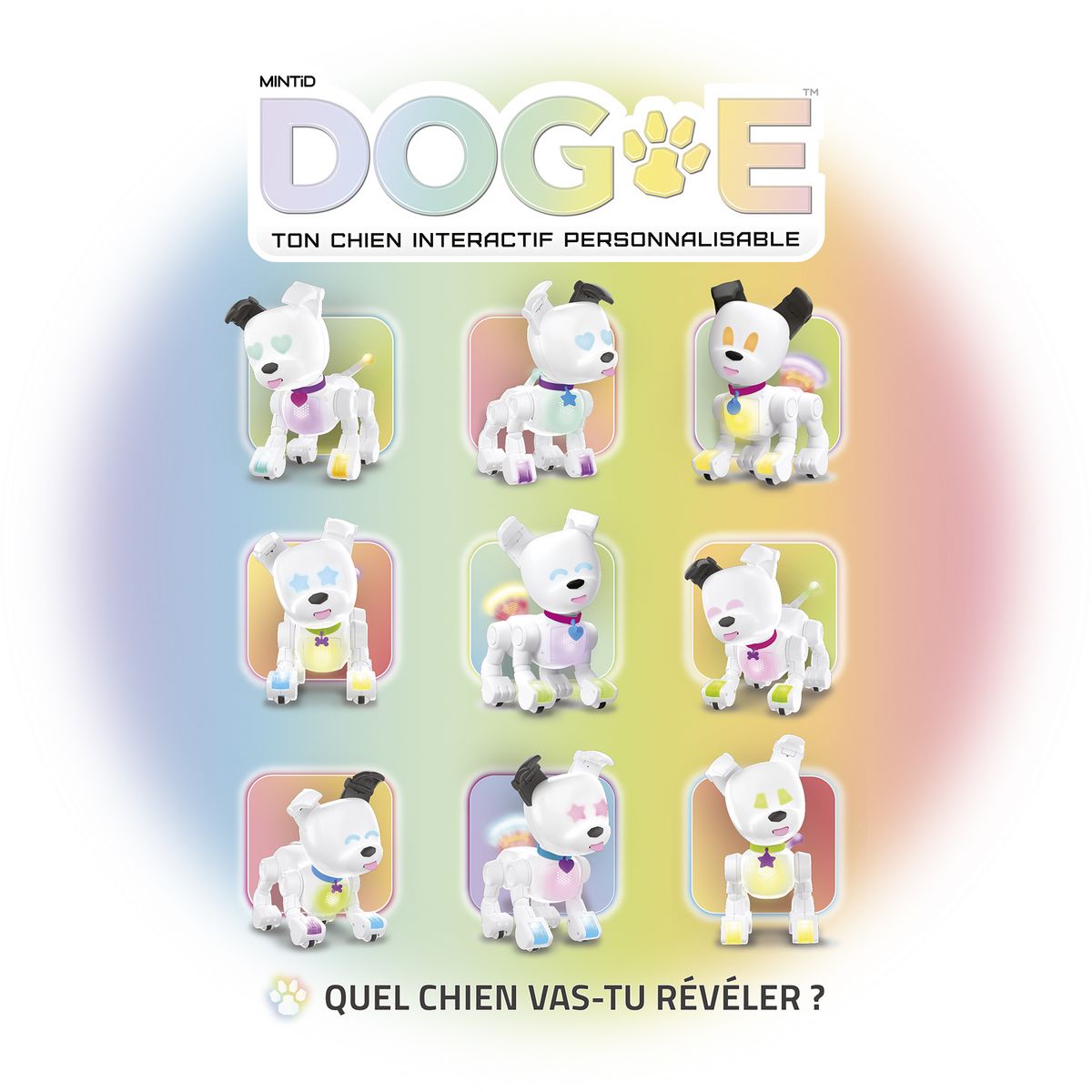 LANSAY Dog-E ton chien interactif personnalisable
