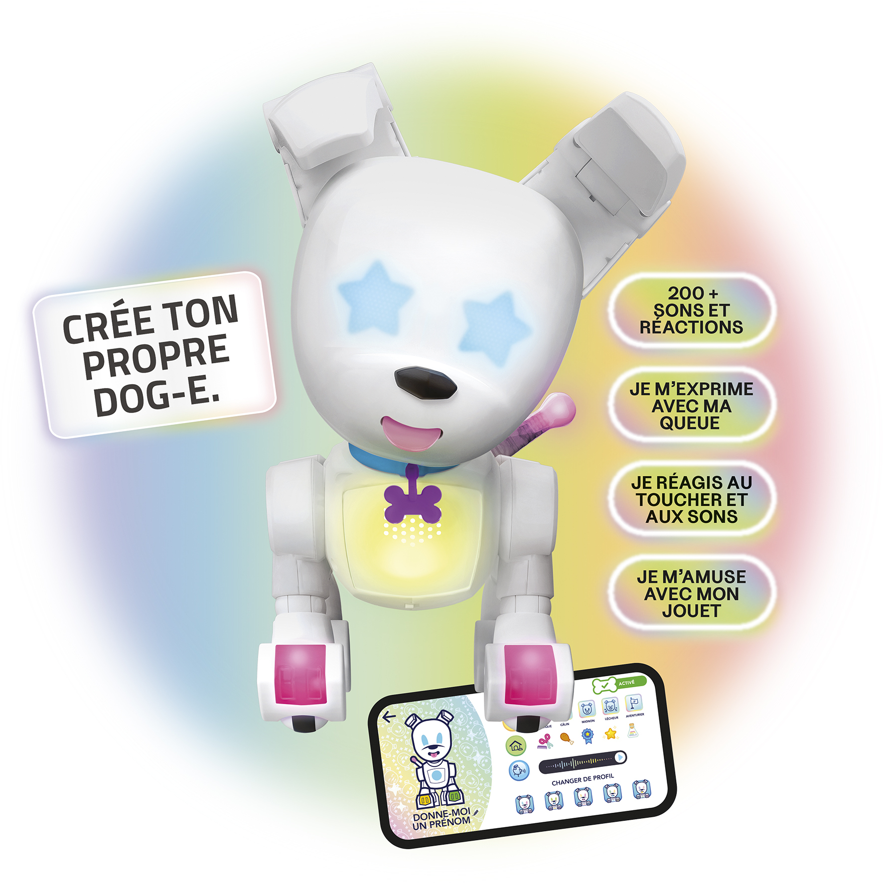 Voir la diapositive 5 : LANSAY Dog-E ton chien interactif personnalisable