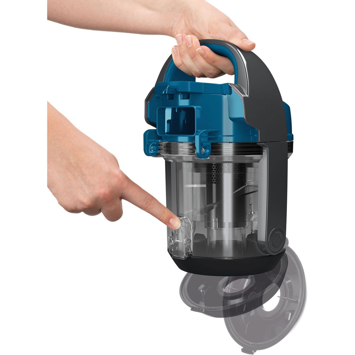 BOSCH Aspirateur traîneau sans sac BGS05A220 - Bleu