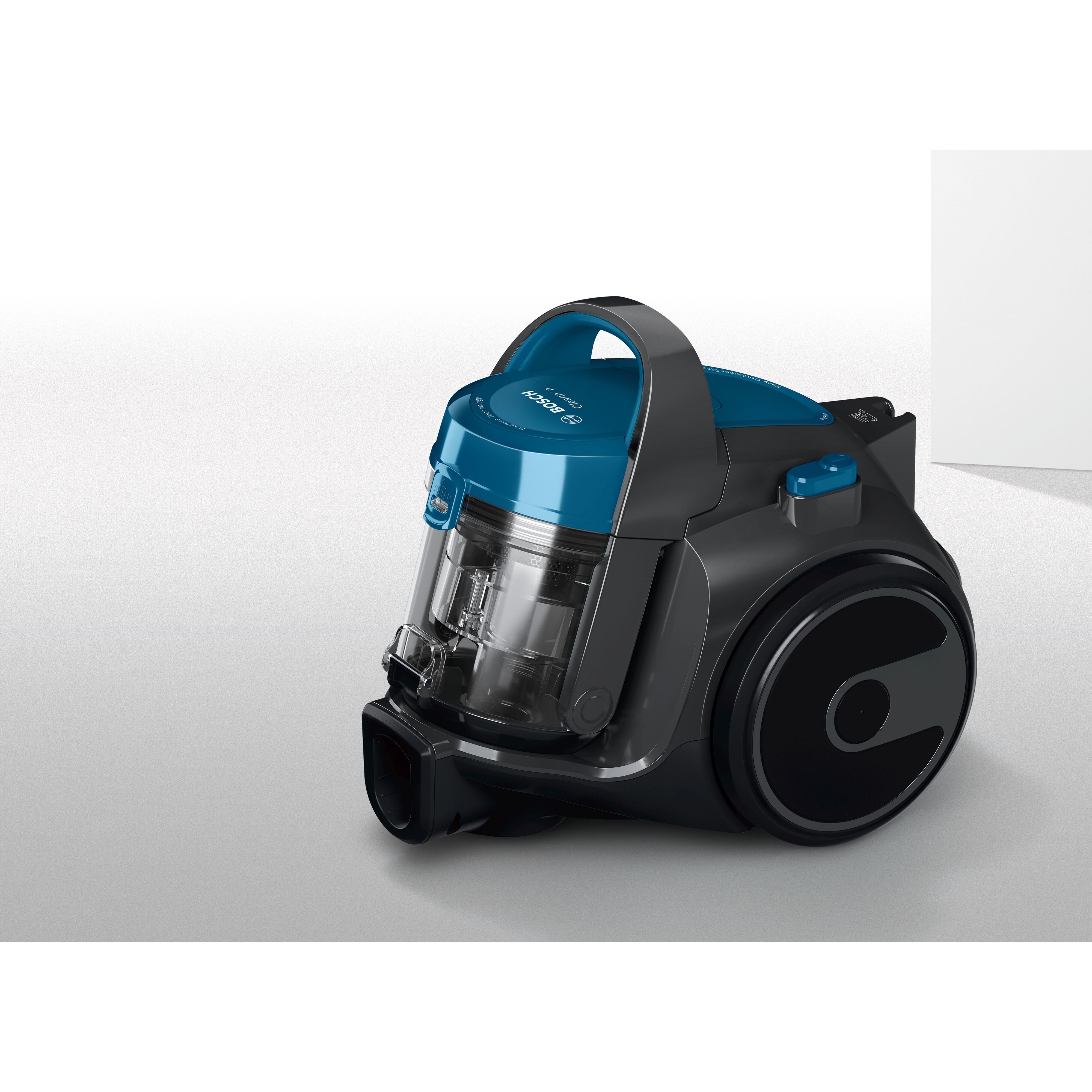 Voir la diapositive 9 : BOSCH Aspirateur traîneau sans sac BGS05A220 - Bleu
