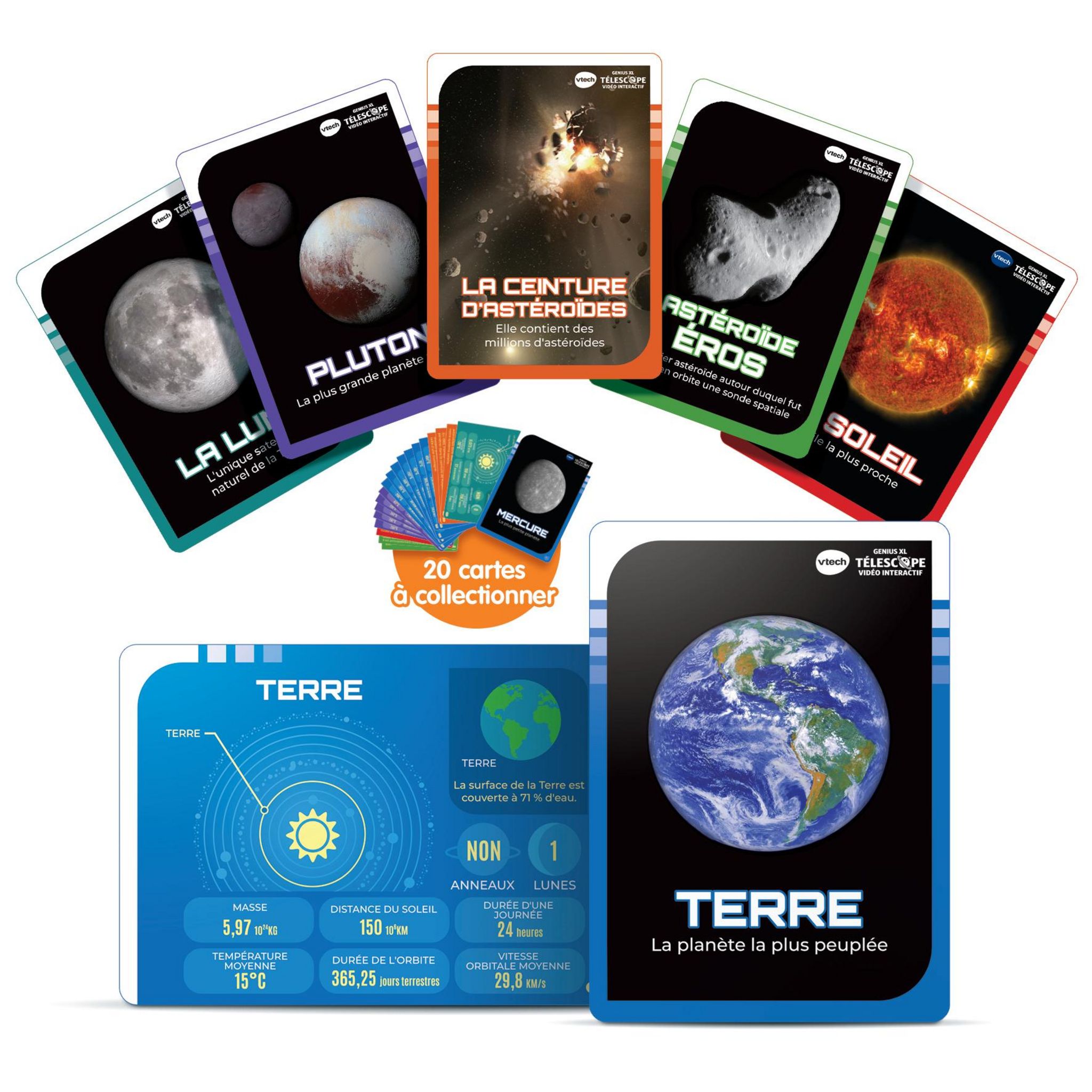 Voir la diapositive 9 : VTECH Télescope Vidéo Interactif - Genius XL