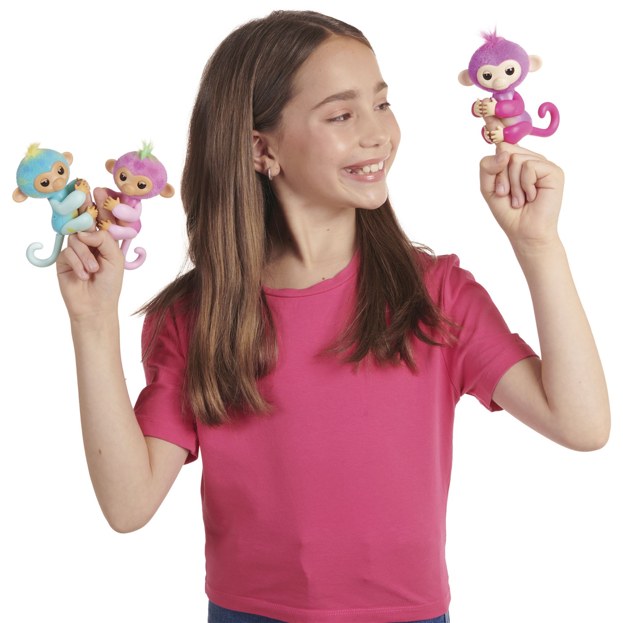 Voir la diapositive 2 : LANSAY Fingerlings singe Charli